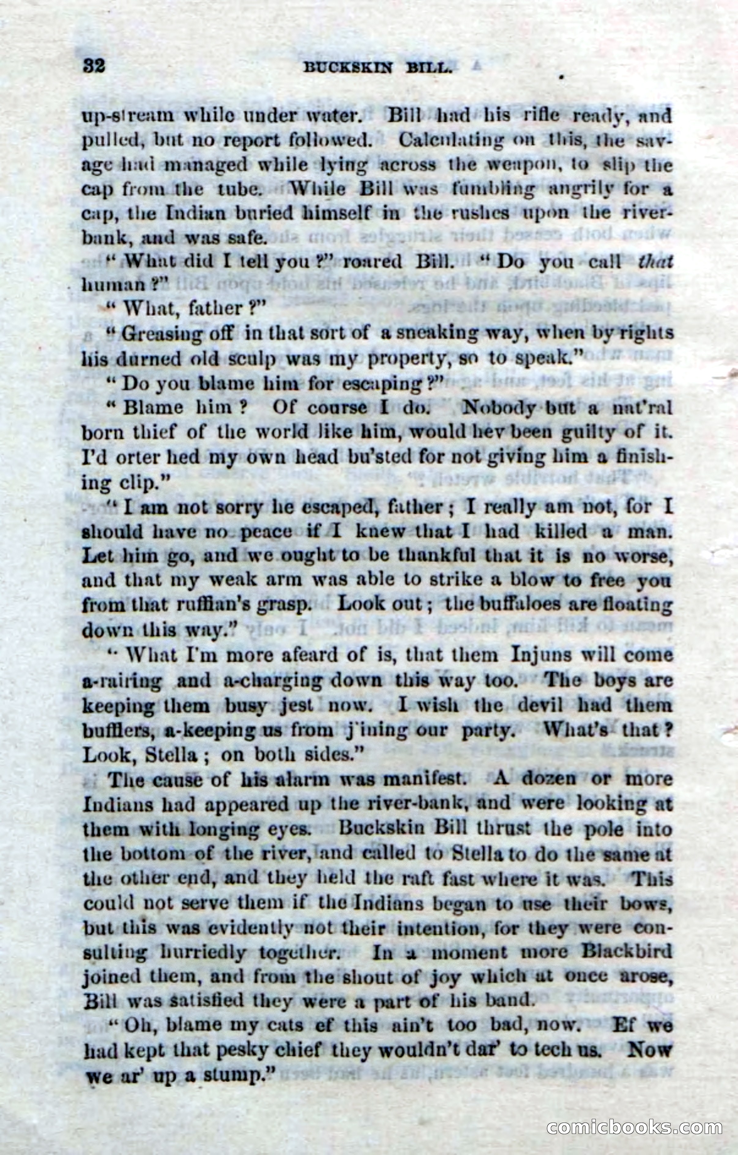 Beadle's Dime Novels No. 206: Buckskin Bill — page 30 of 100