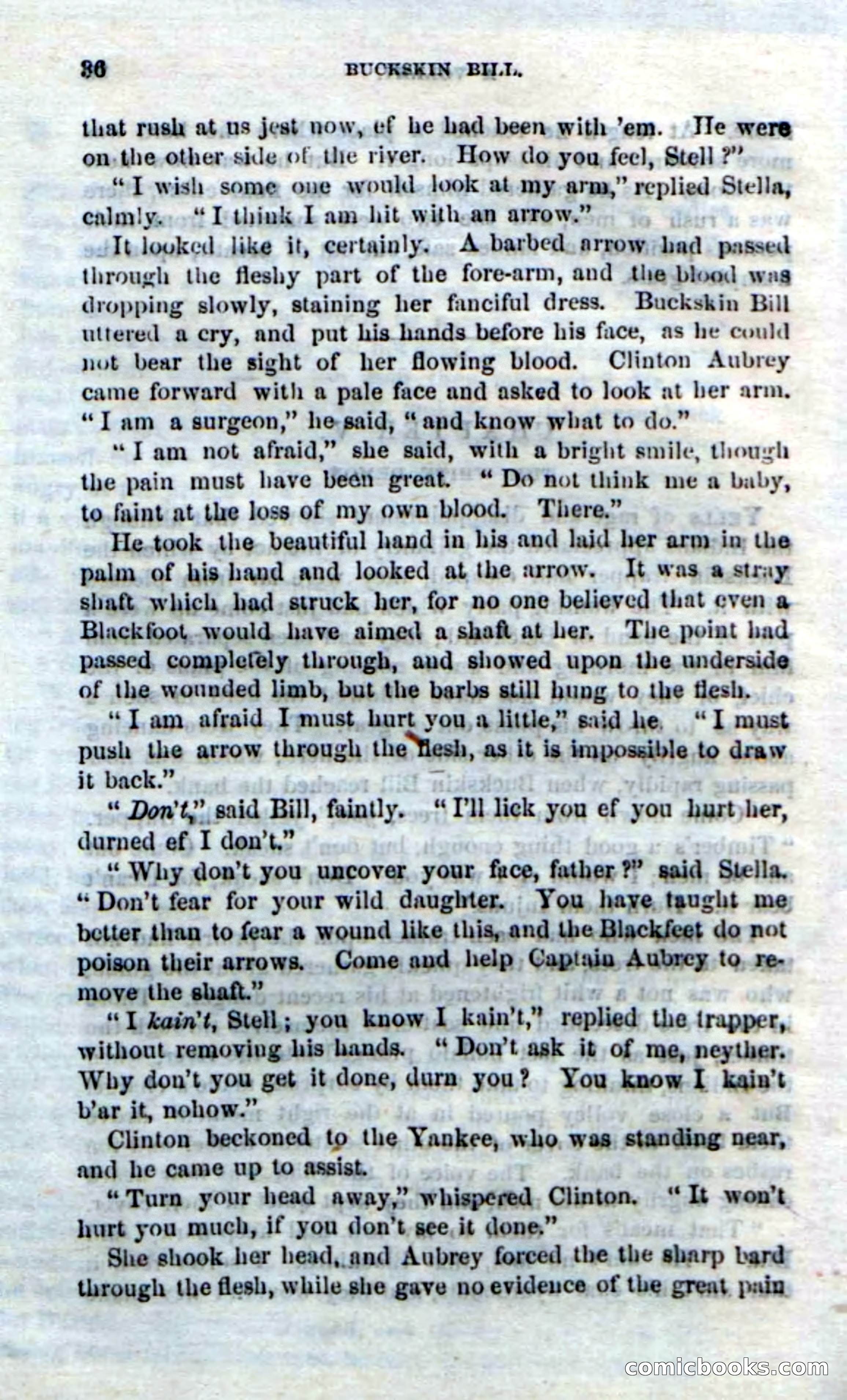 Beadle's Dime Novels No. 206: Buckskin Bill — page 34 of 100