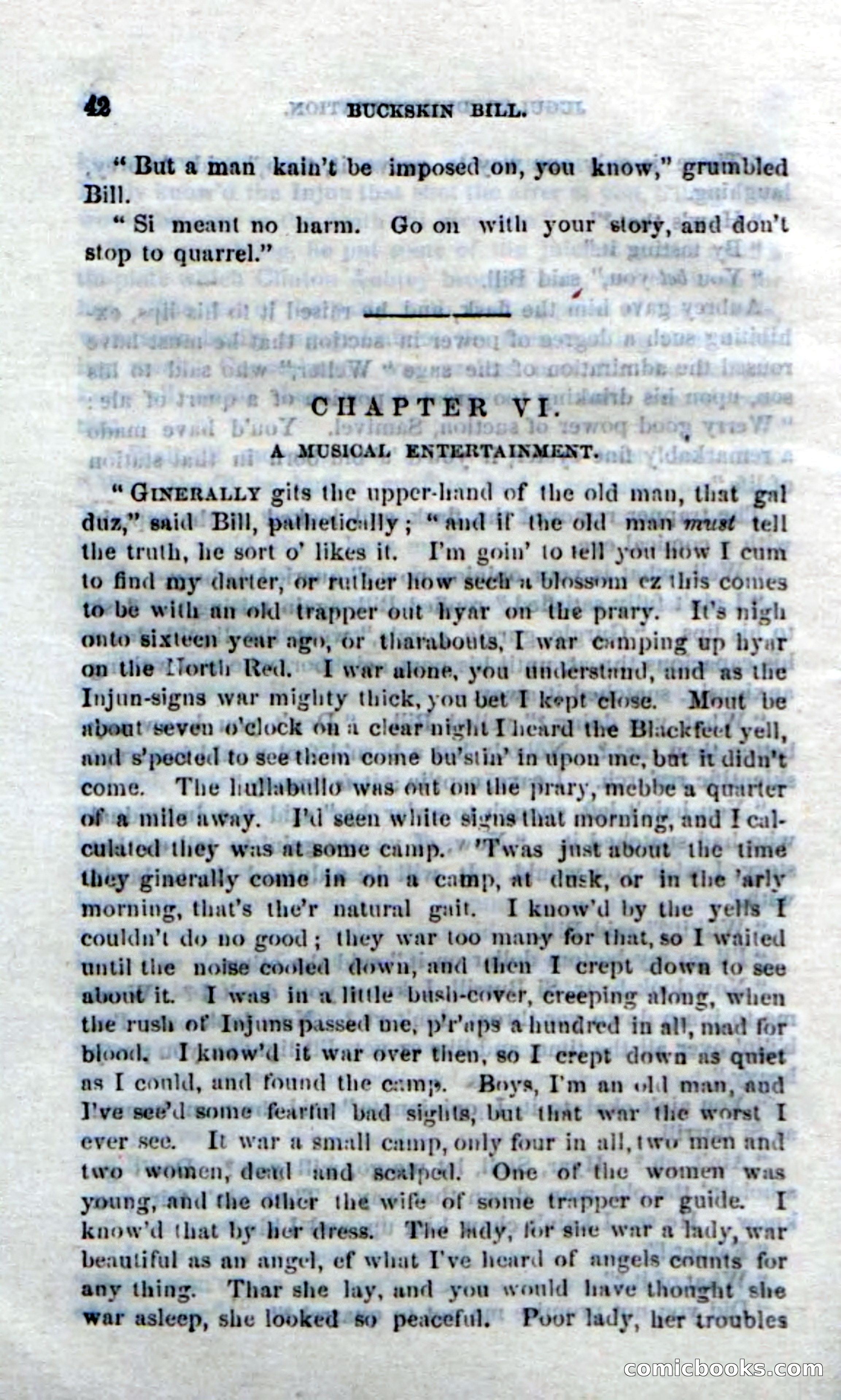 Beadle's Dime Novels No. 206: Buckskin Bill — page 40 of 100