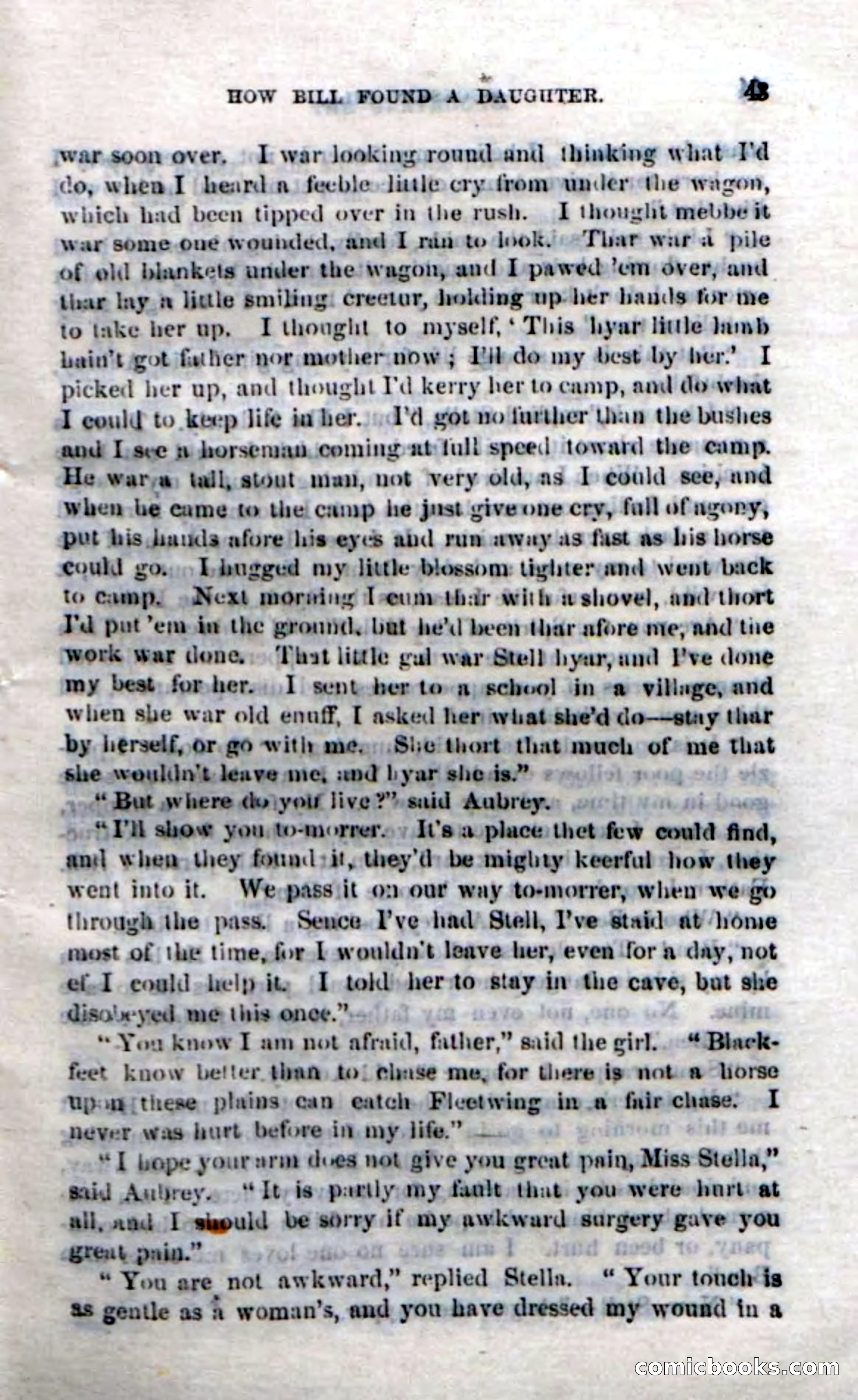 Beadle's Dime Novels No. 206: Buckskin Bill — page 41 of 100
