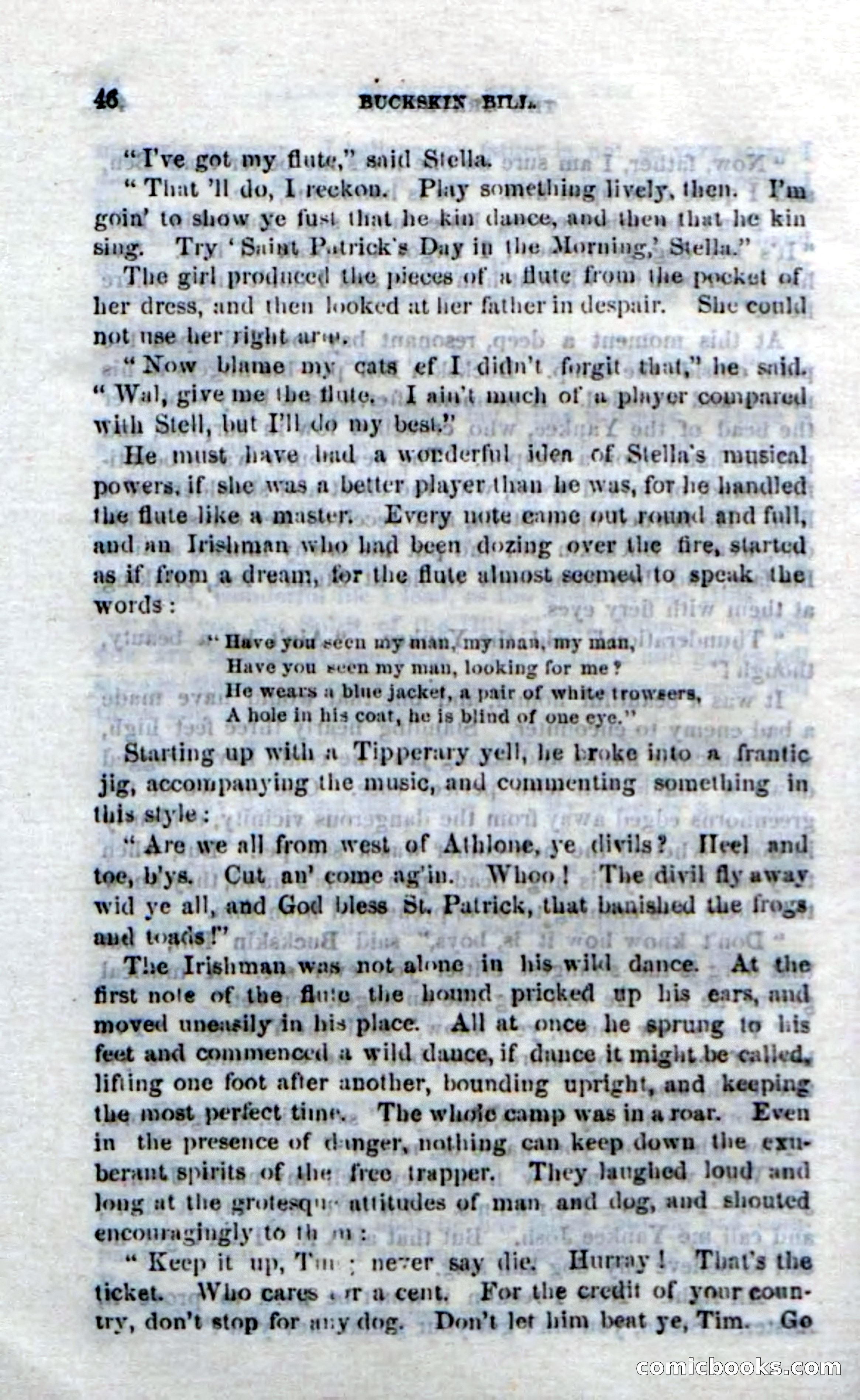 Beadle's Dime Novels No. 206: Buckskin Bill — page 44 of 100