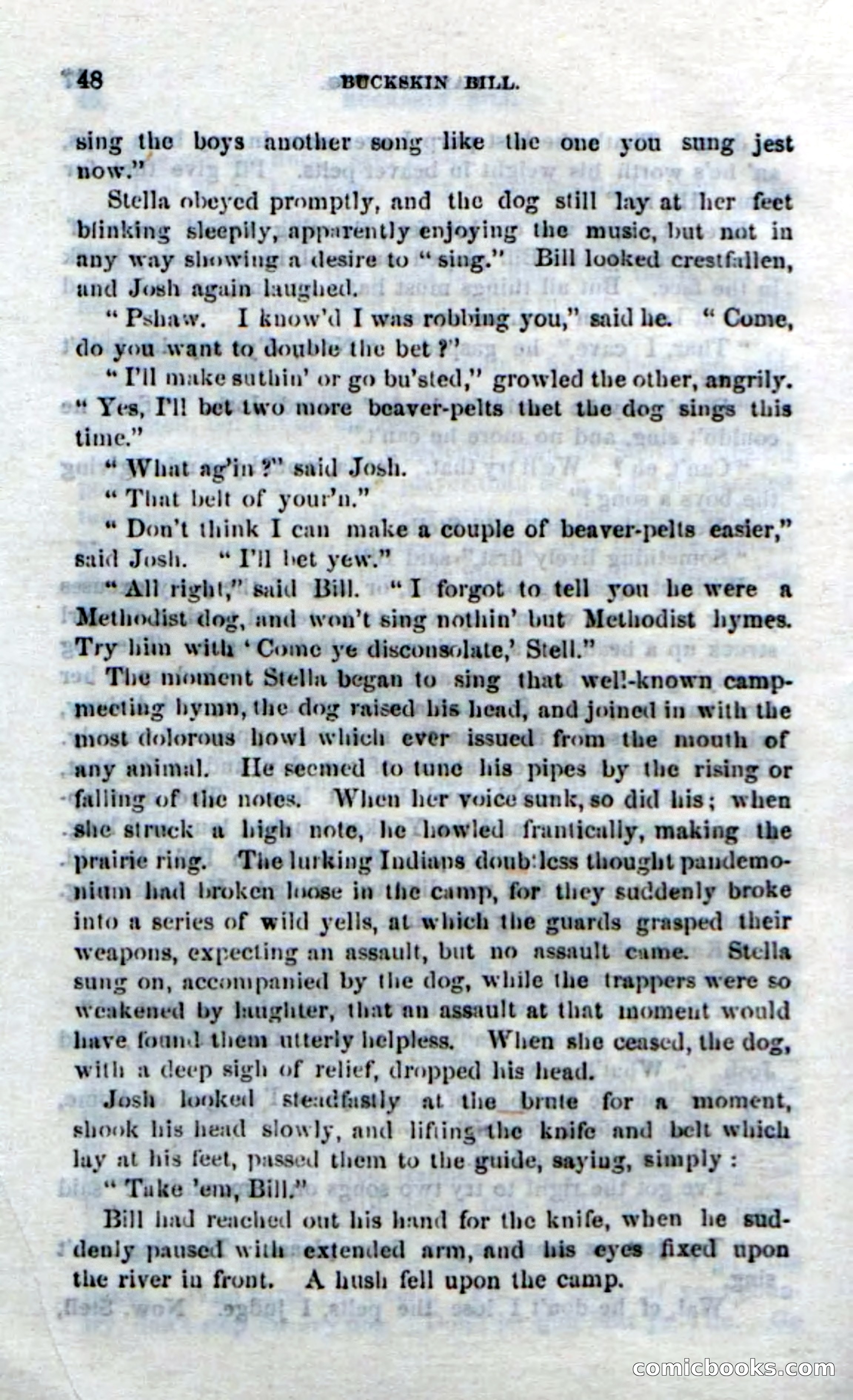 Beadle's Dime Novels No. 206: Buckskin Bill — page 46 of 100