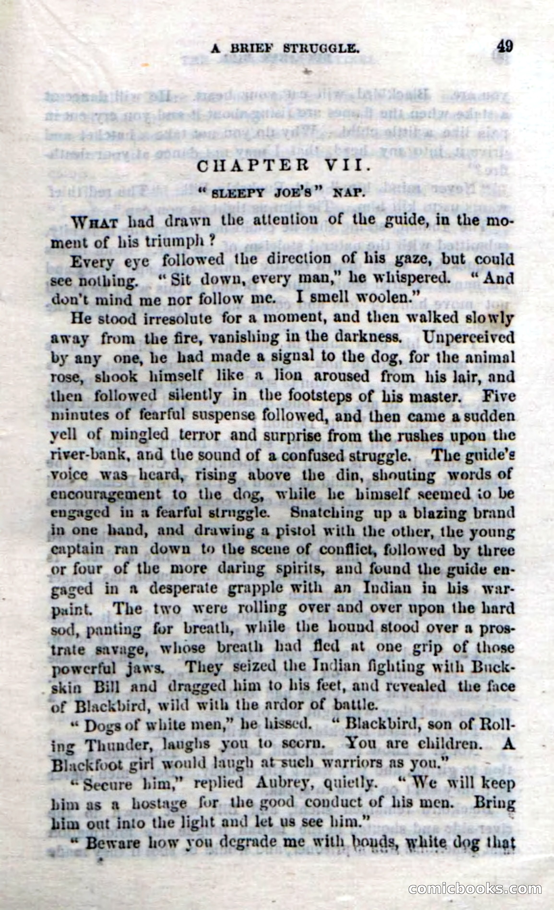 Beadle's Dime Novels No. 206: Buckskin Bill — page 47 of 100