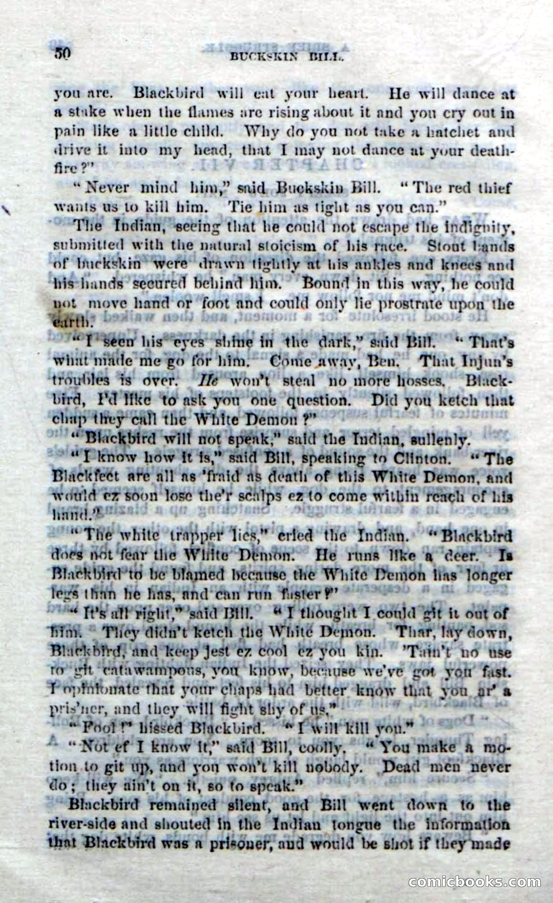 Beadle's Dime Novels No. 206: Buckskin Bill — page 48 of 100