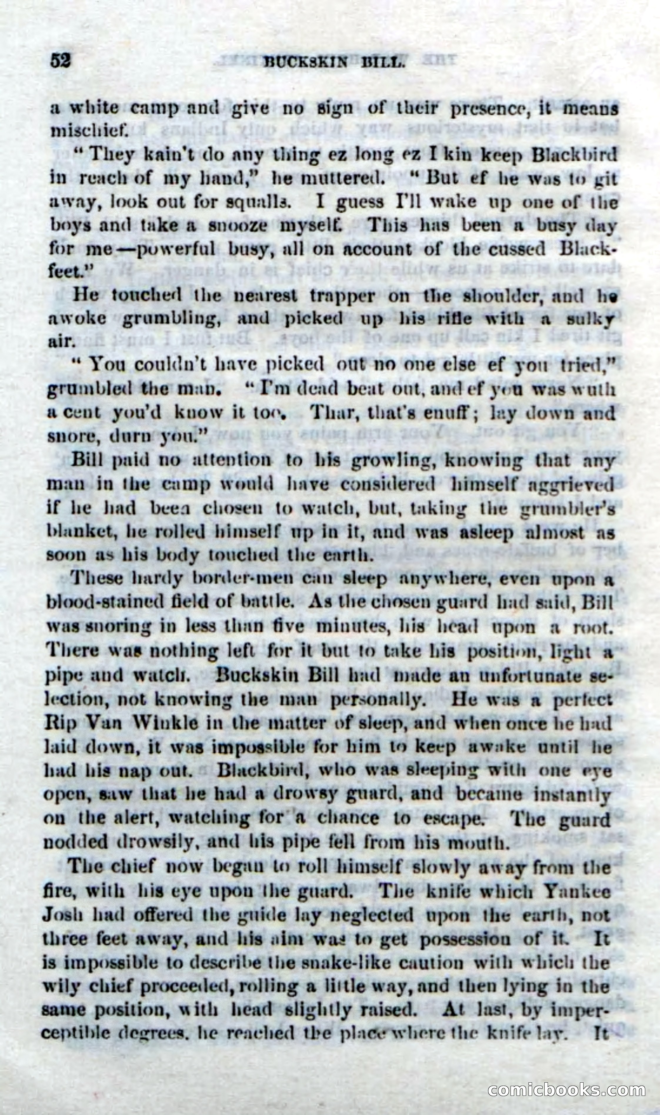 Beadle's Dime Novels No. 206: Buckskin Bill — page 50 of 100