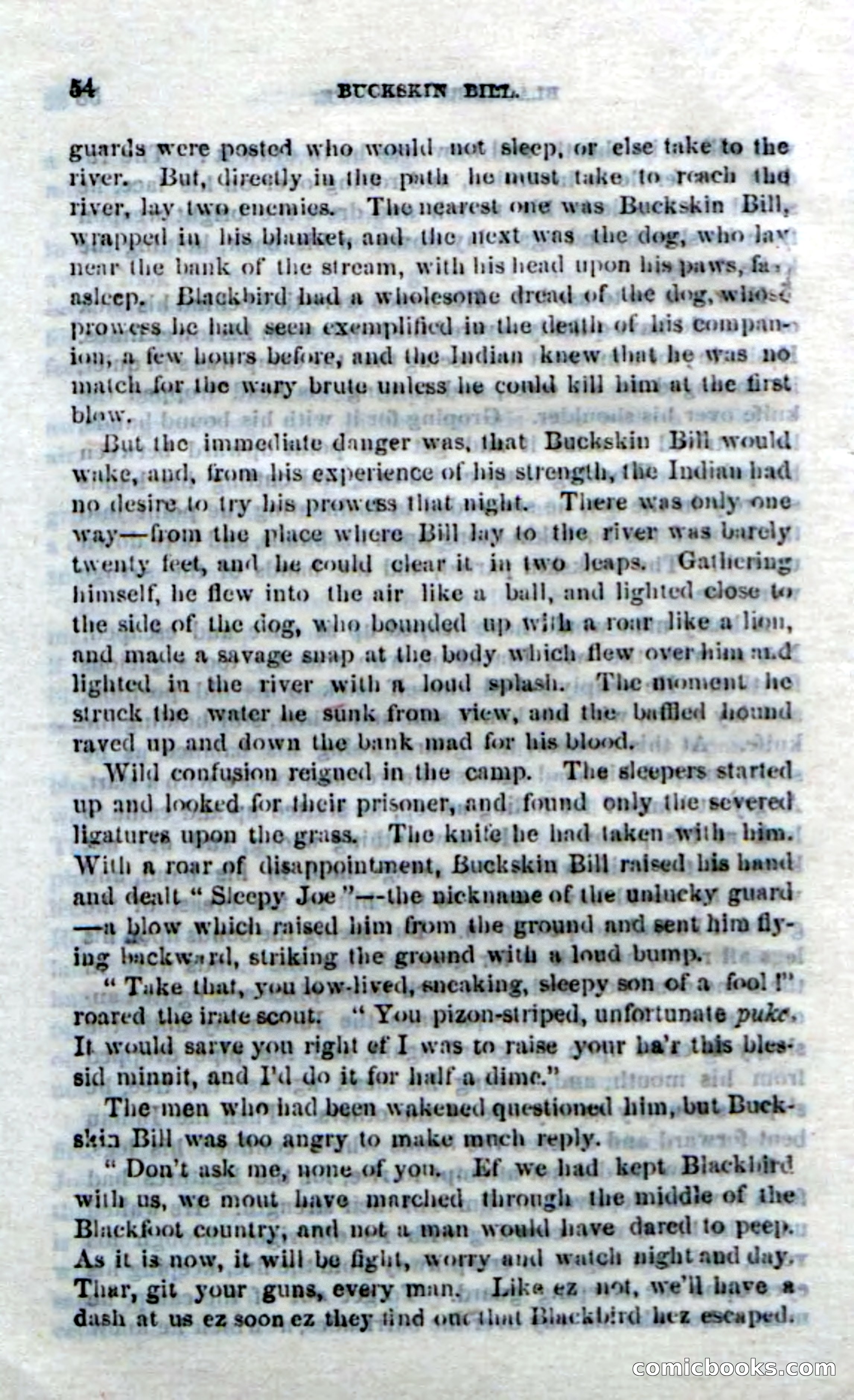 Beadle's Dime Novels No. 206: Buckskin Bill — page 52 of 100