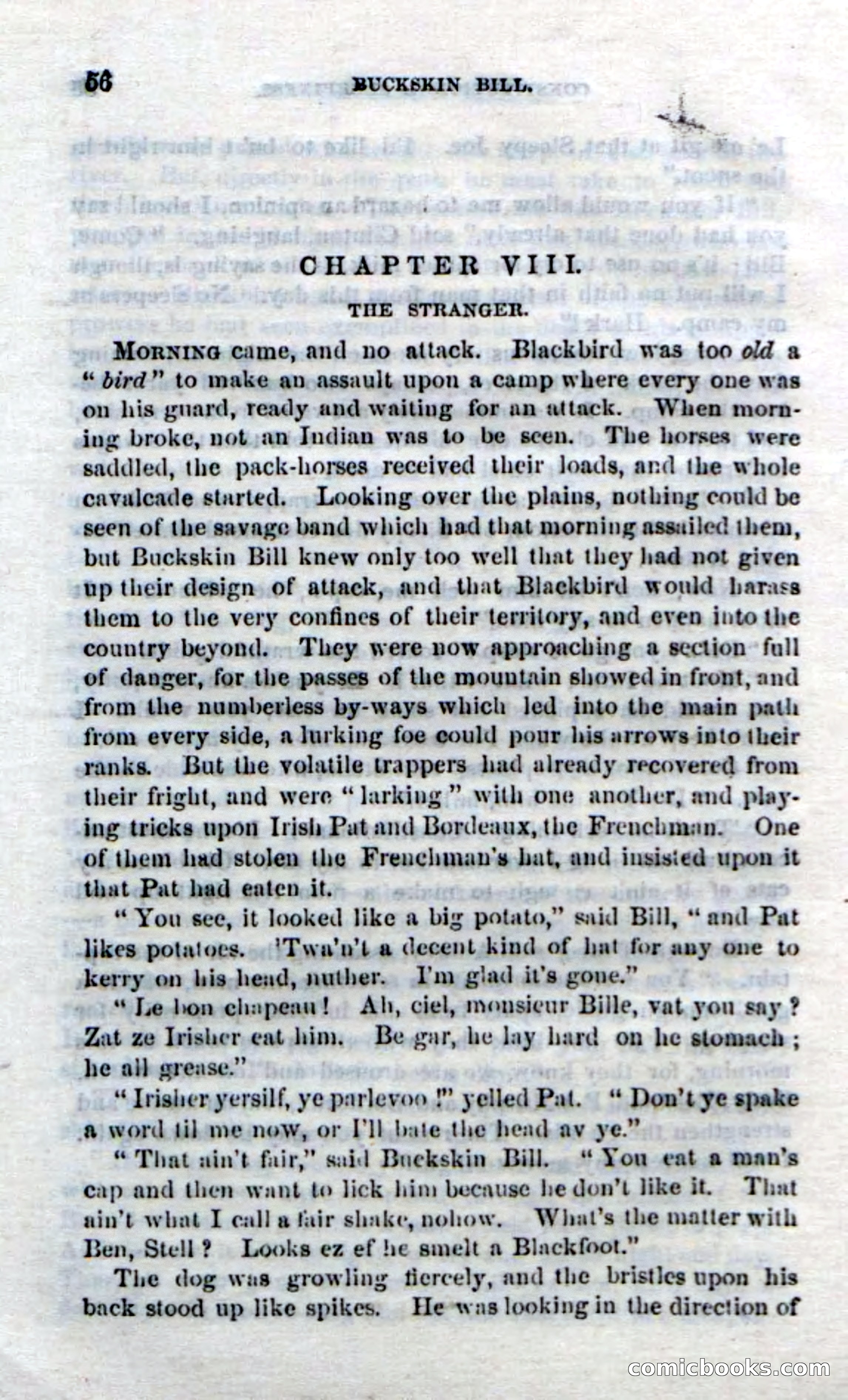 Beadle's Dime Novels No. 206: Buckskin Bill — page 54 of 100