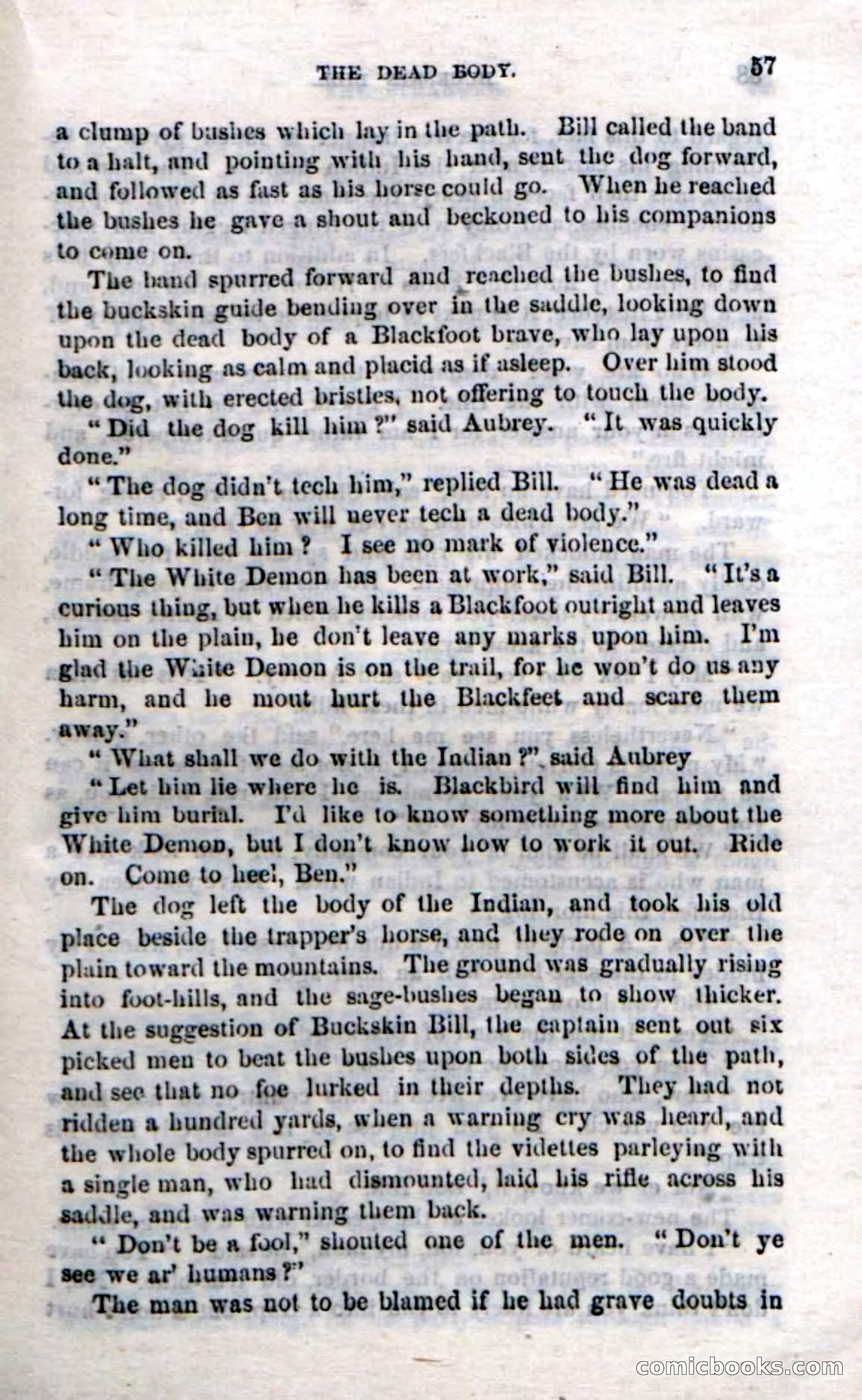 Beadle's Dime Novels No. 206: Buckskin Bill — page 55 of 100