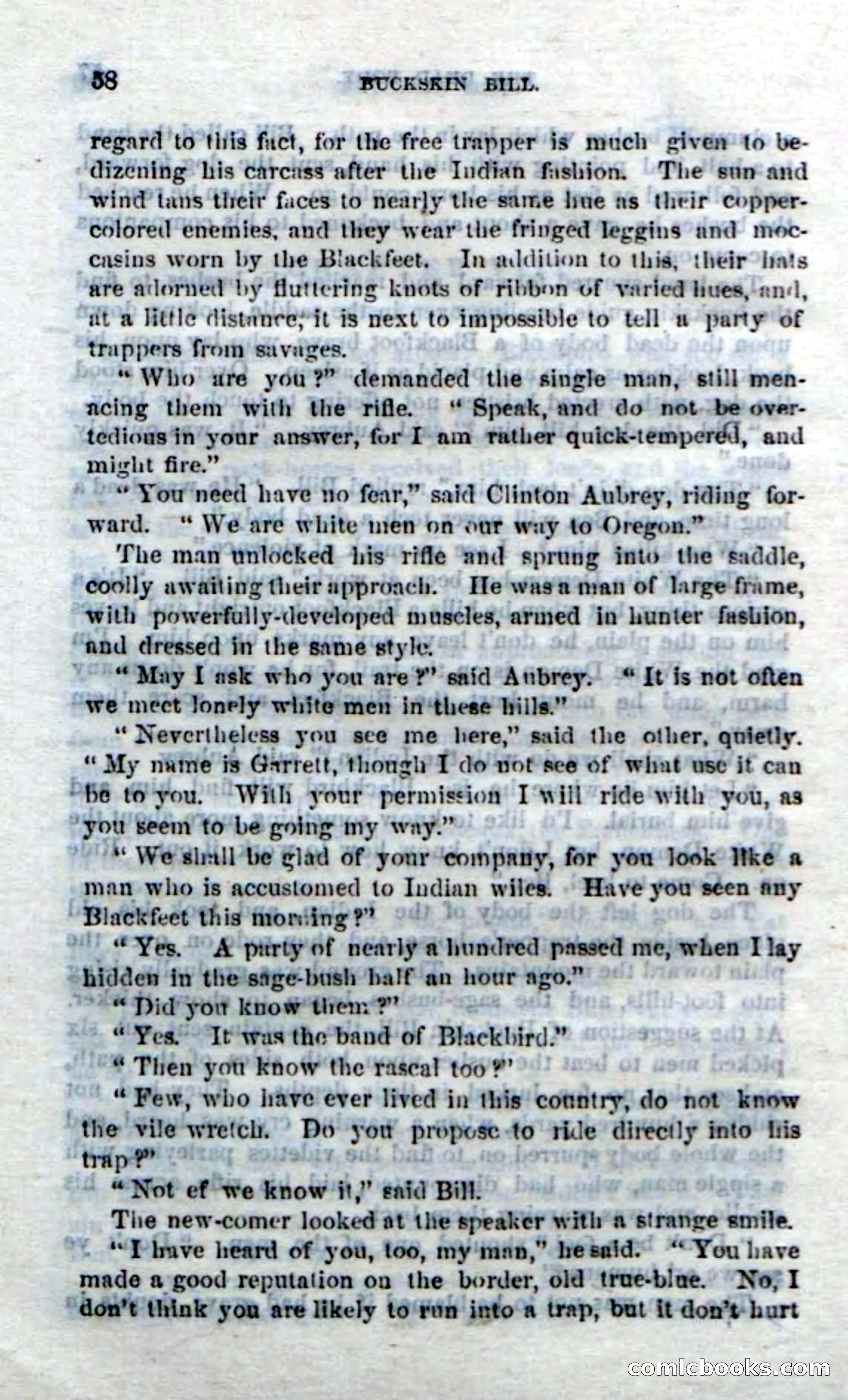 Beadle's Dime Novels No. 206: Buckskin Bill — page 56 of 100