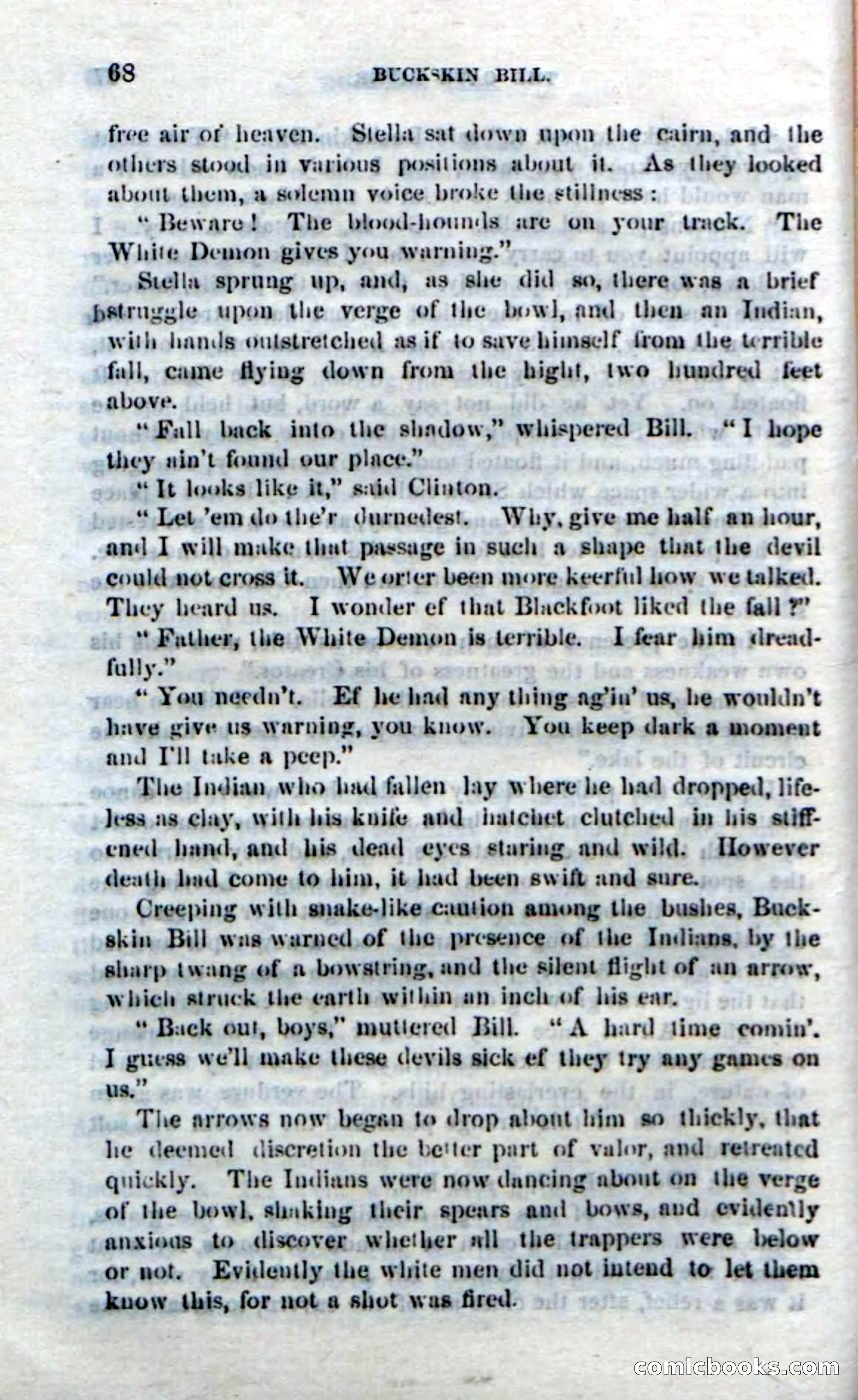 Beadle's Dime Novels No. 206: Buckskin Bill — page 66 of 100