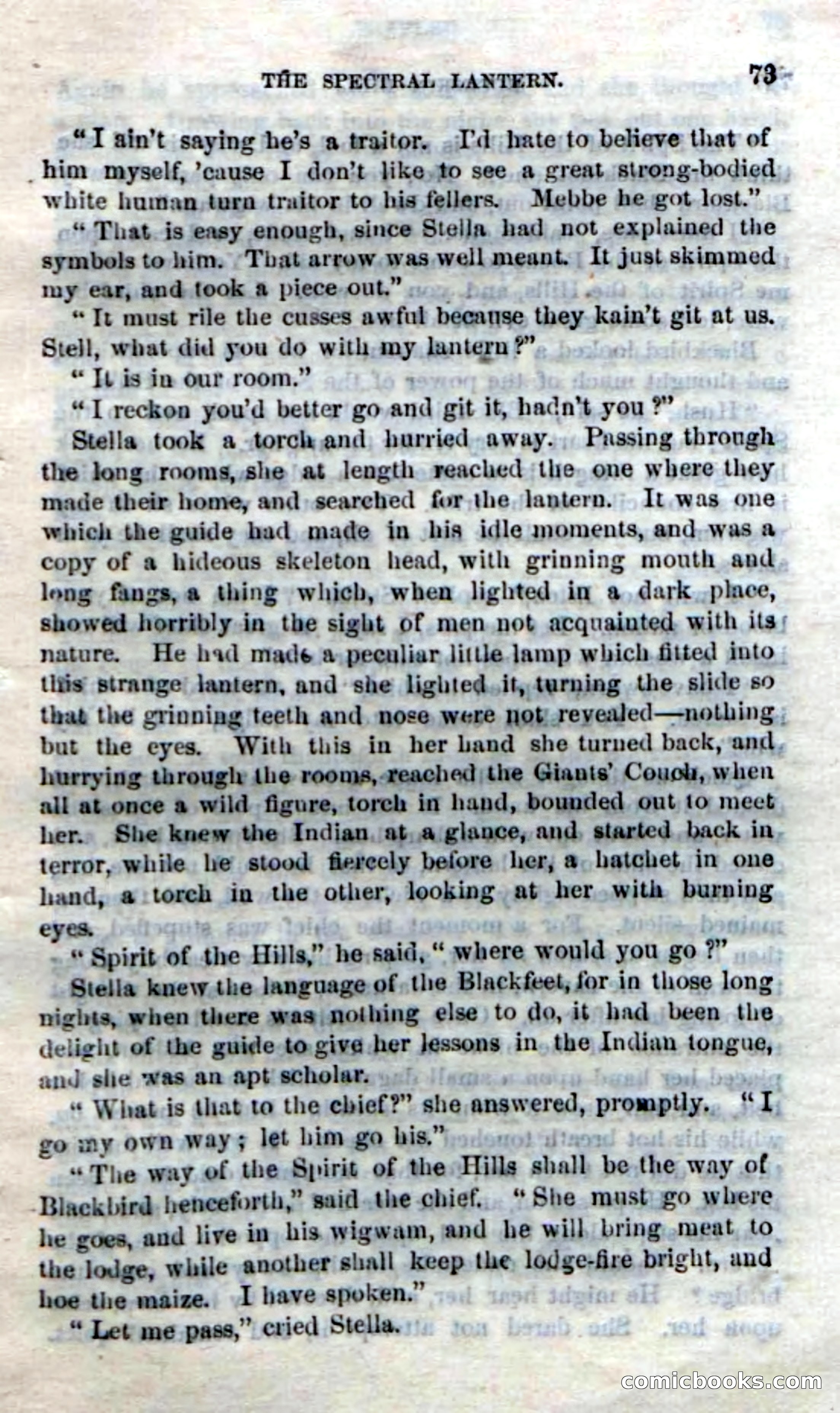 Beadle's Dime Novels No. 206: Buckskin Bill — page 71 of 100