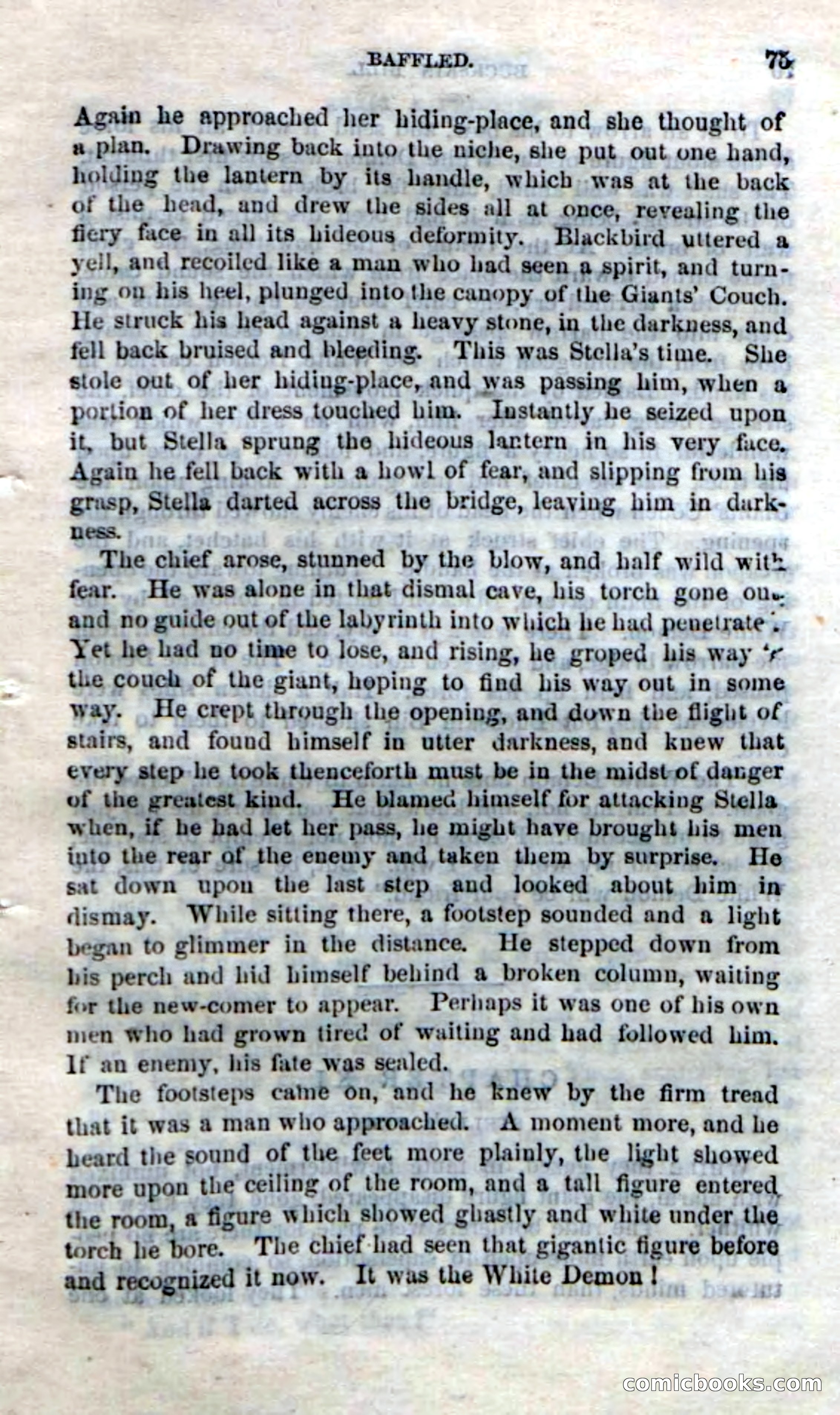 Beadle's Dime Novels No. 206: Buckskin Bill — page 73 of 100
