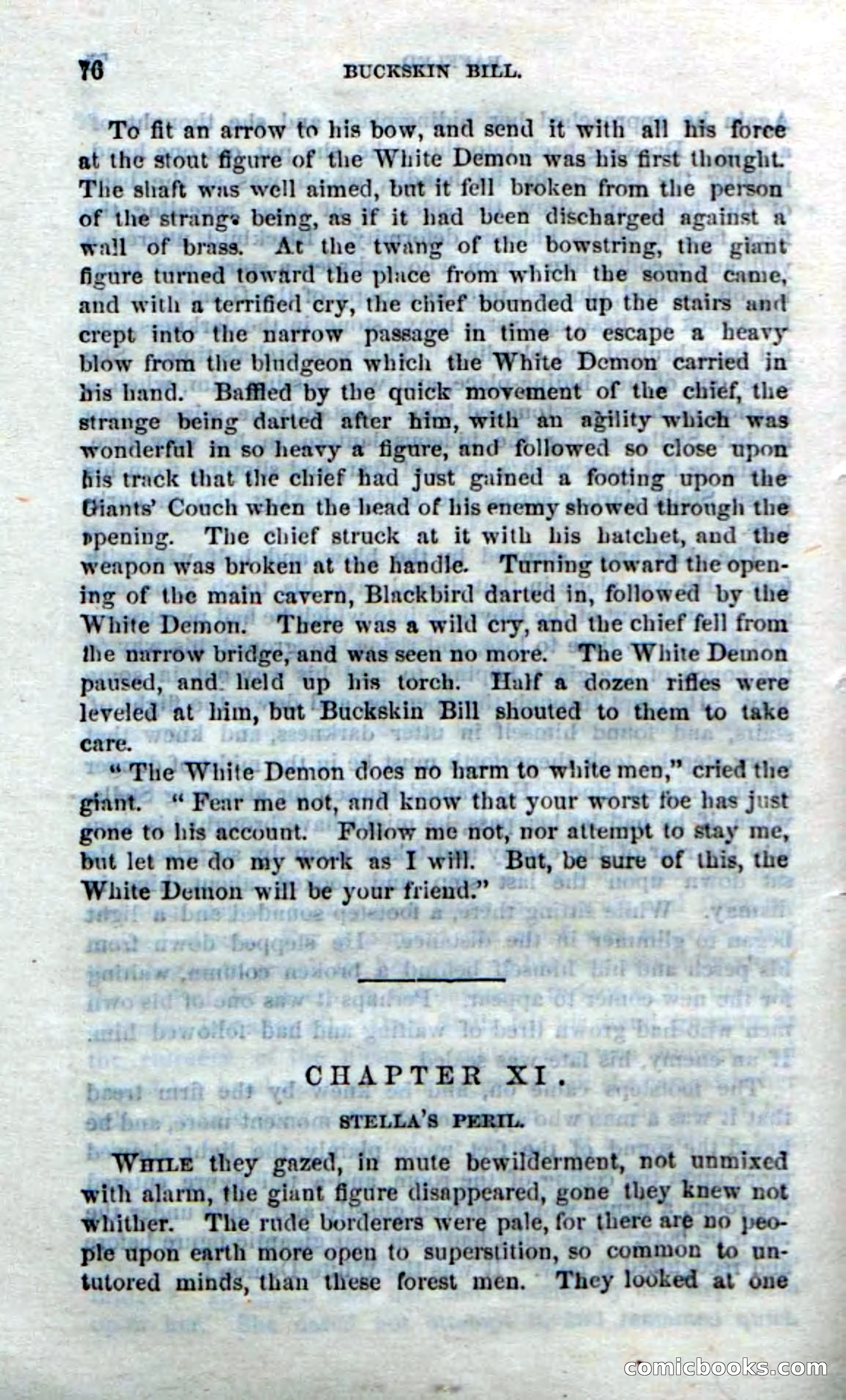 Beadle's Dime Novels No. 206: Buckskin Bill — page 74 of 100