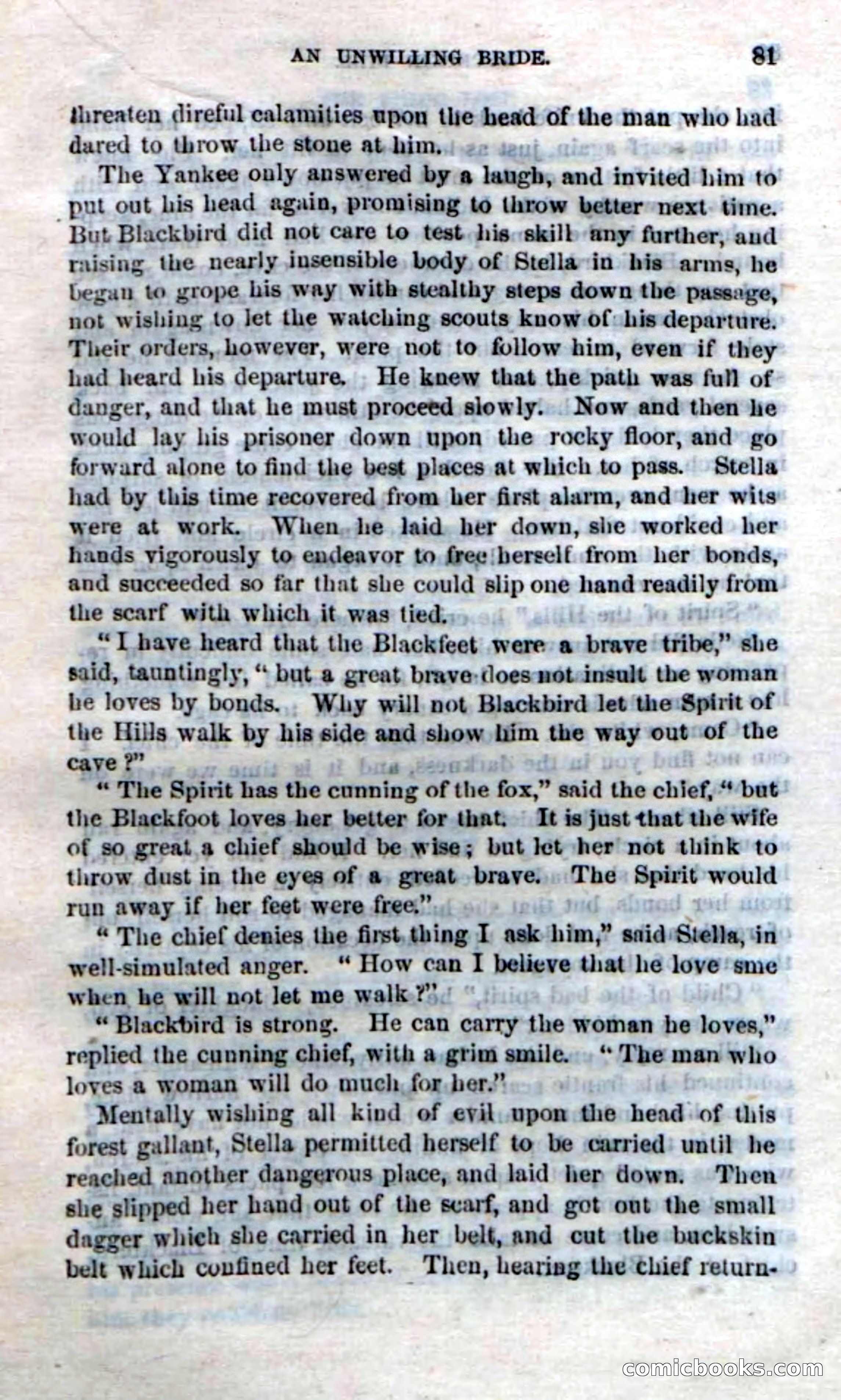 Beadle's Dime Novels No. 206: Buckskin Bill — page 79 of 100