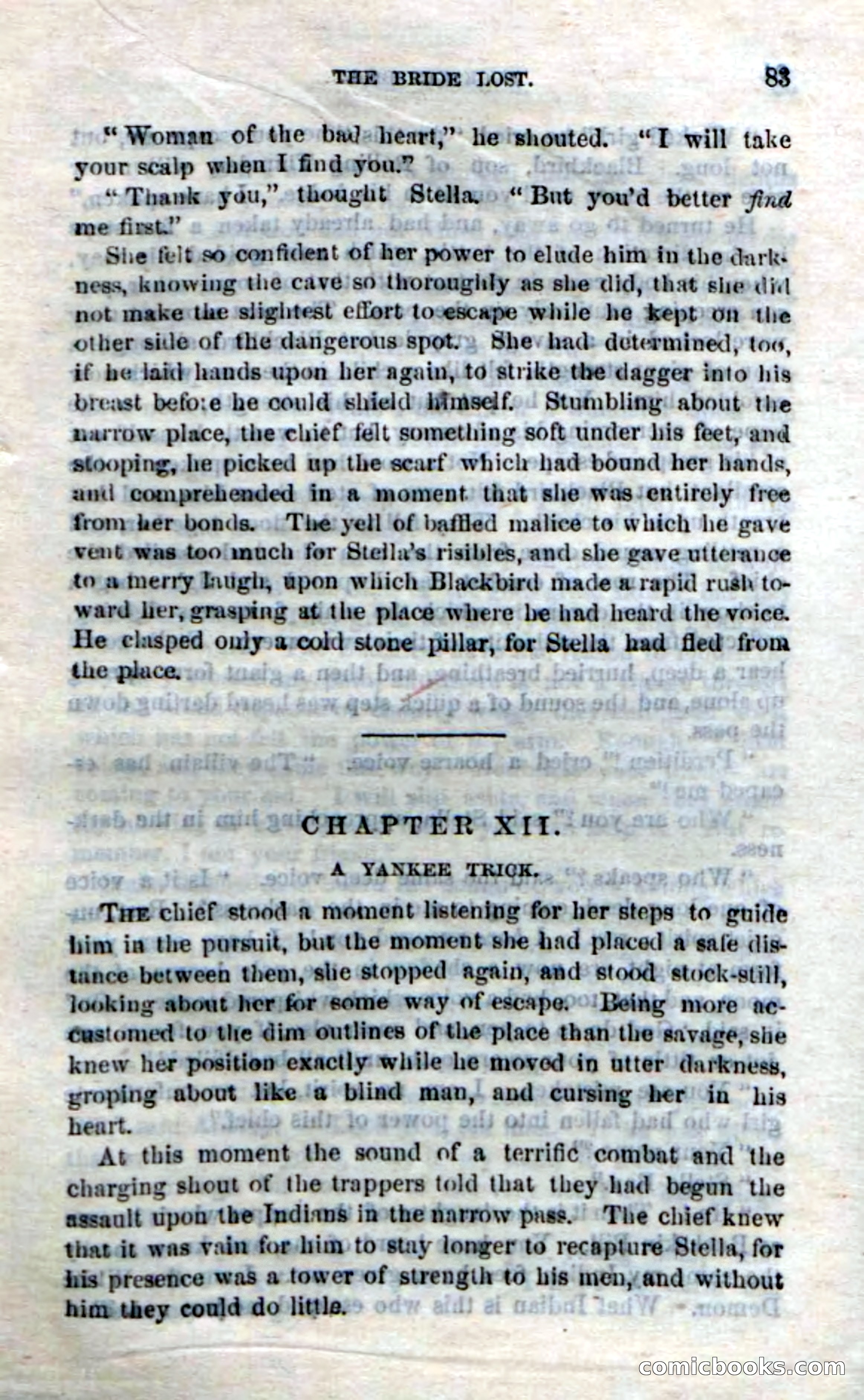 Beadle's Dime Novels No. 206: Buckskin Bill — page 81 of 100