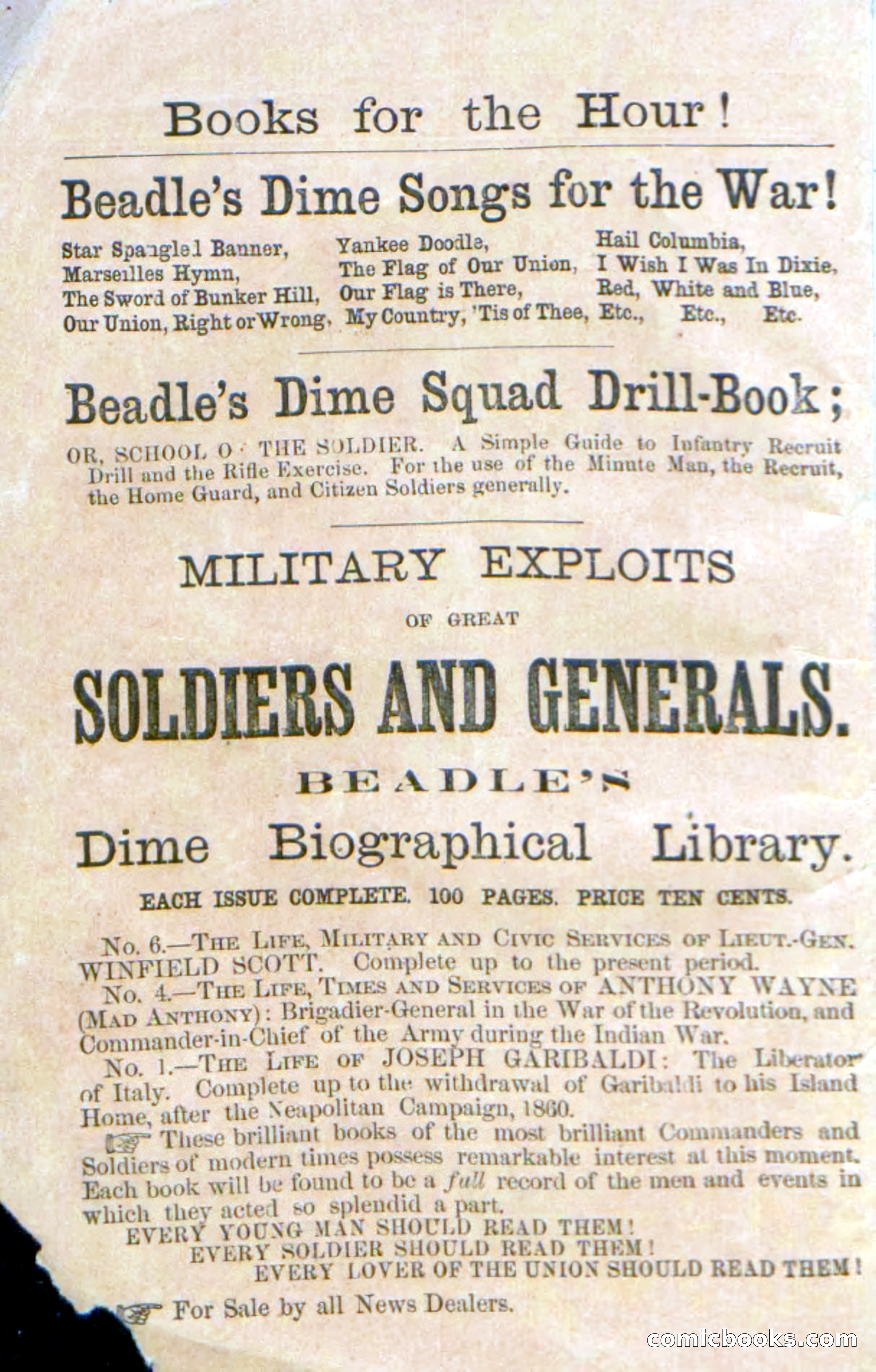 Beadle's Dime Novels No. 23 — page 2 of 139