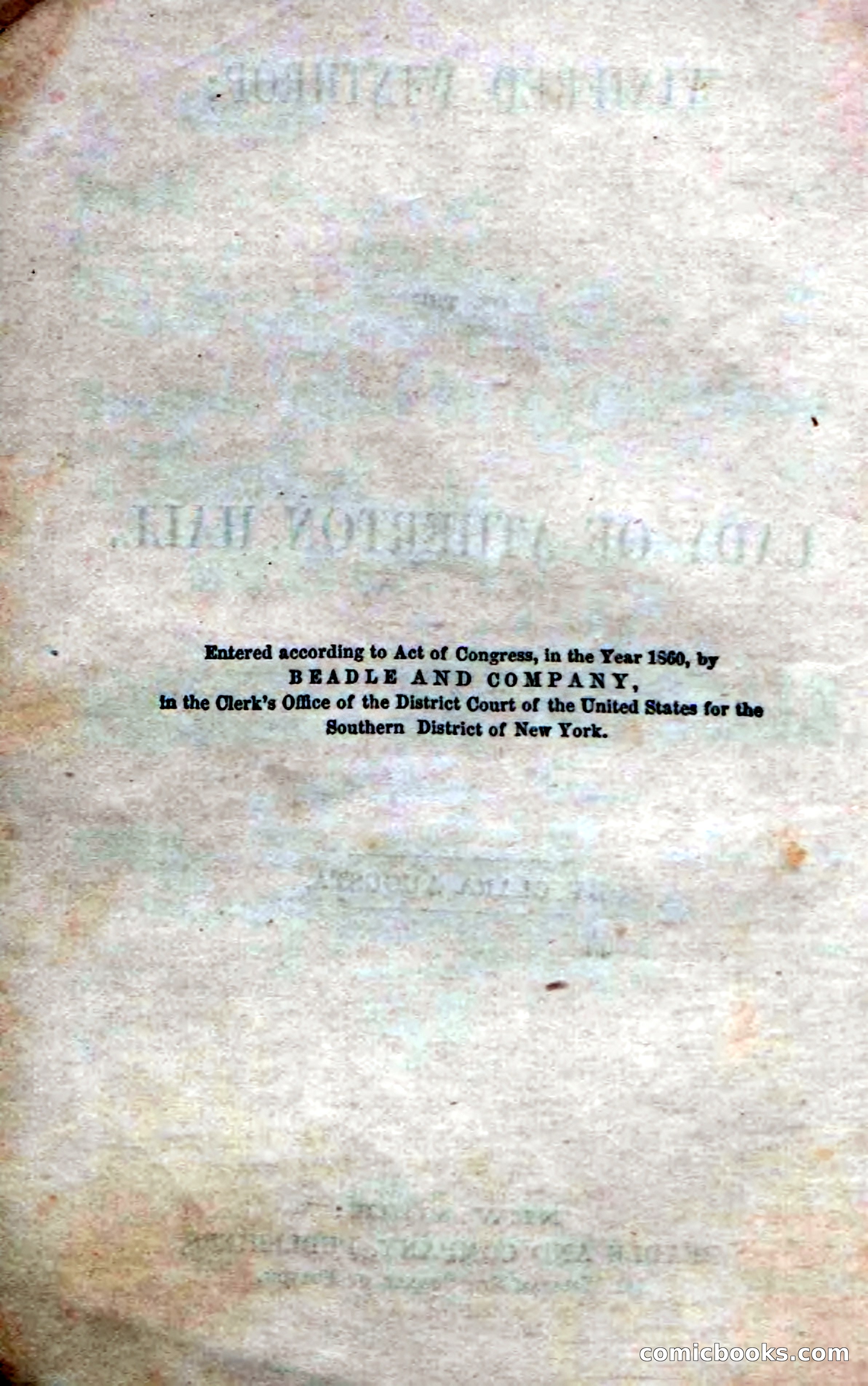 Beadle's Dime Novels No. 23 — page 4 of 139