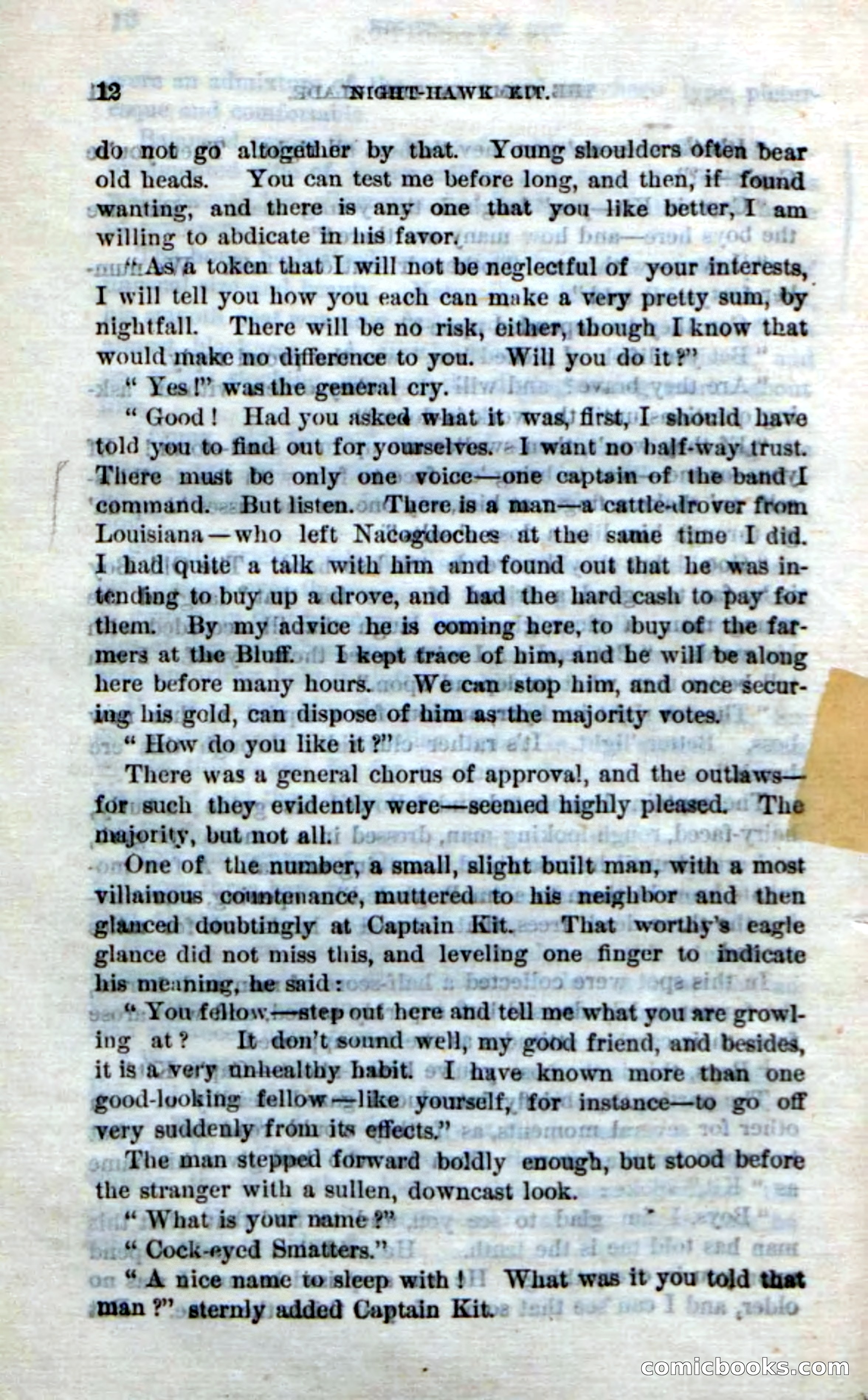 Beadle's Dime Novels No. 238: Night-Hawk Kit — page 10 of 100