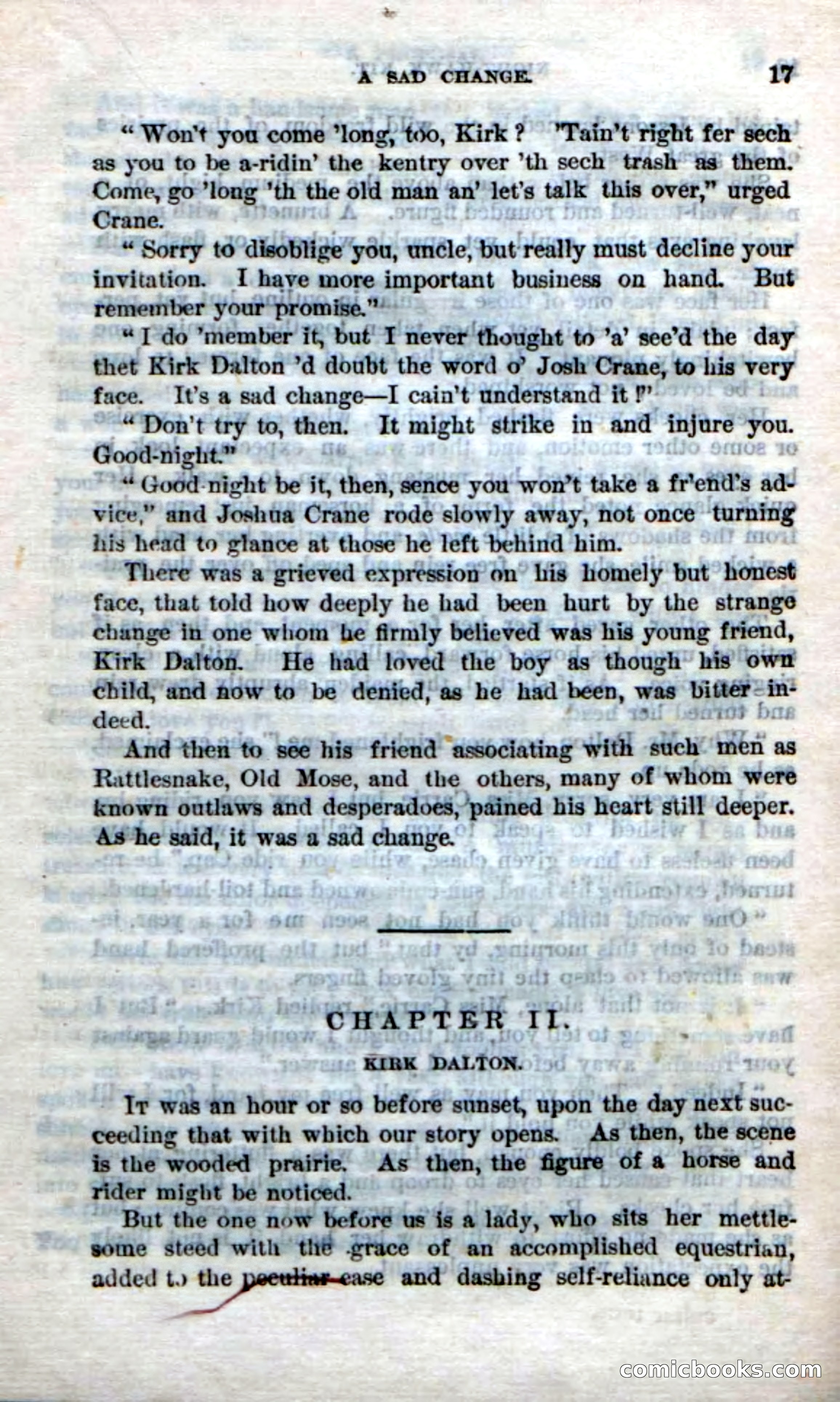 Beadle's Dime Novels No. 238: Night-Hawk Kit — page 15 of 100