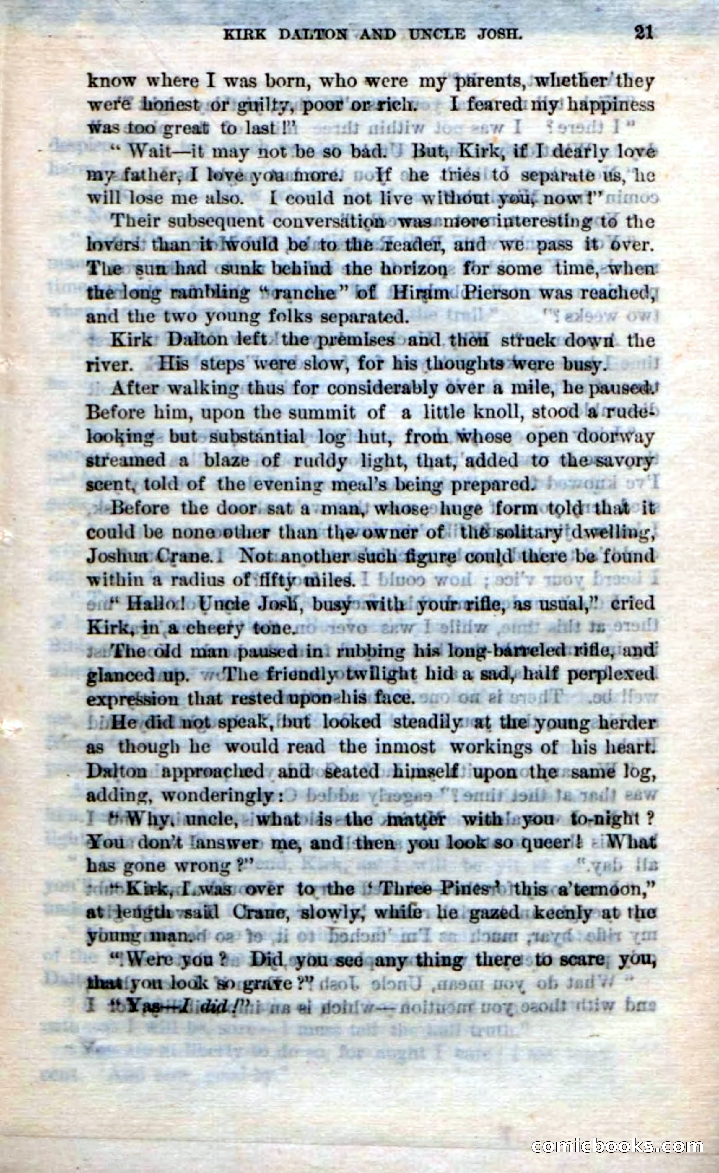 Beadle's Dime Novels No. 238: Night-Hawk Kit — page 19 of 100