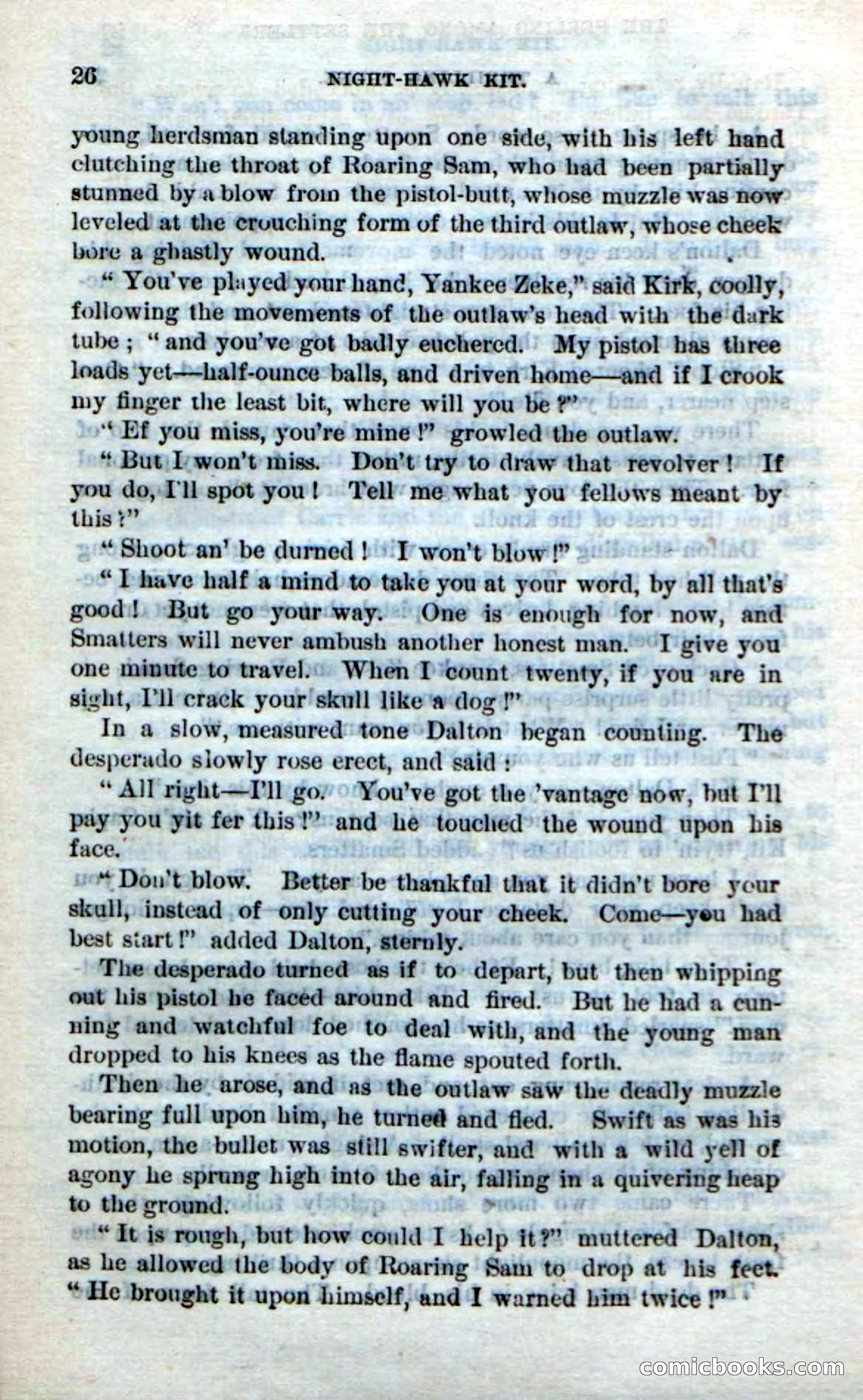 Beadle's Dime Novels No. 238: Night-Hawk Kit — page 24 of 100
