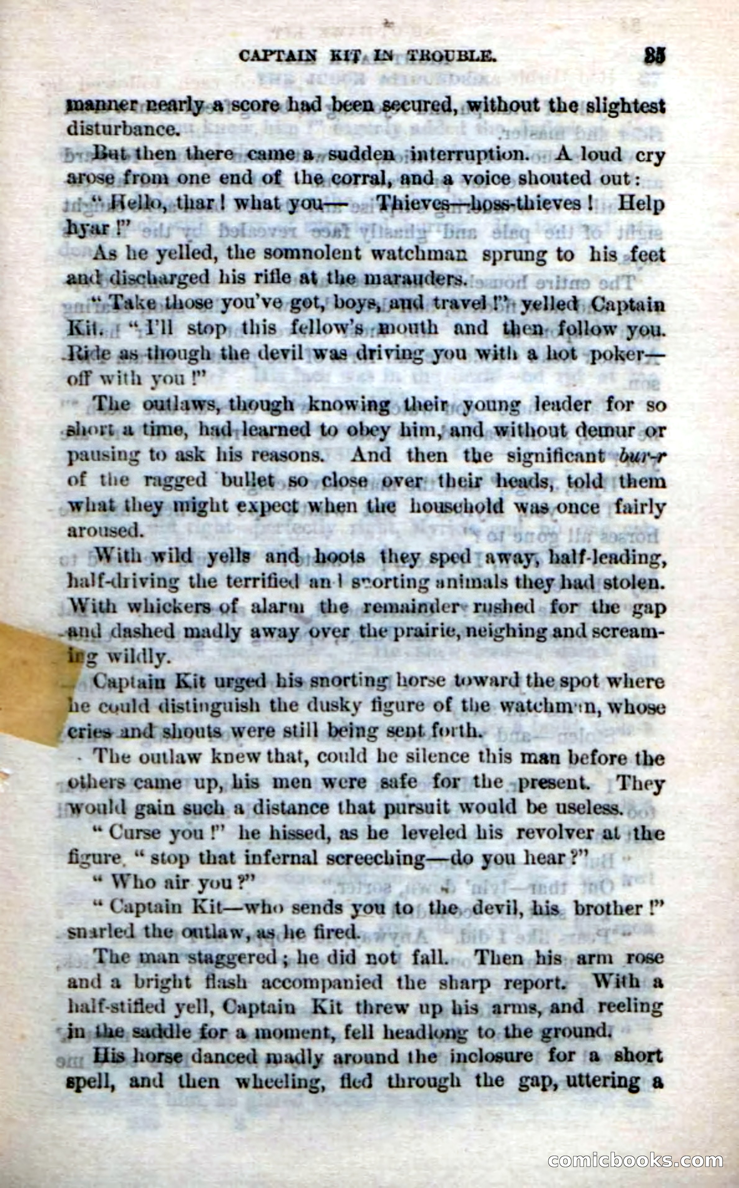 Beadle's Dime Novels No. 238: Night-Hawk Kit — page 33 of 100