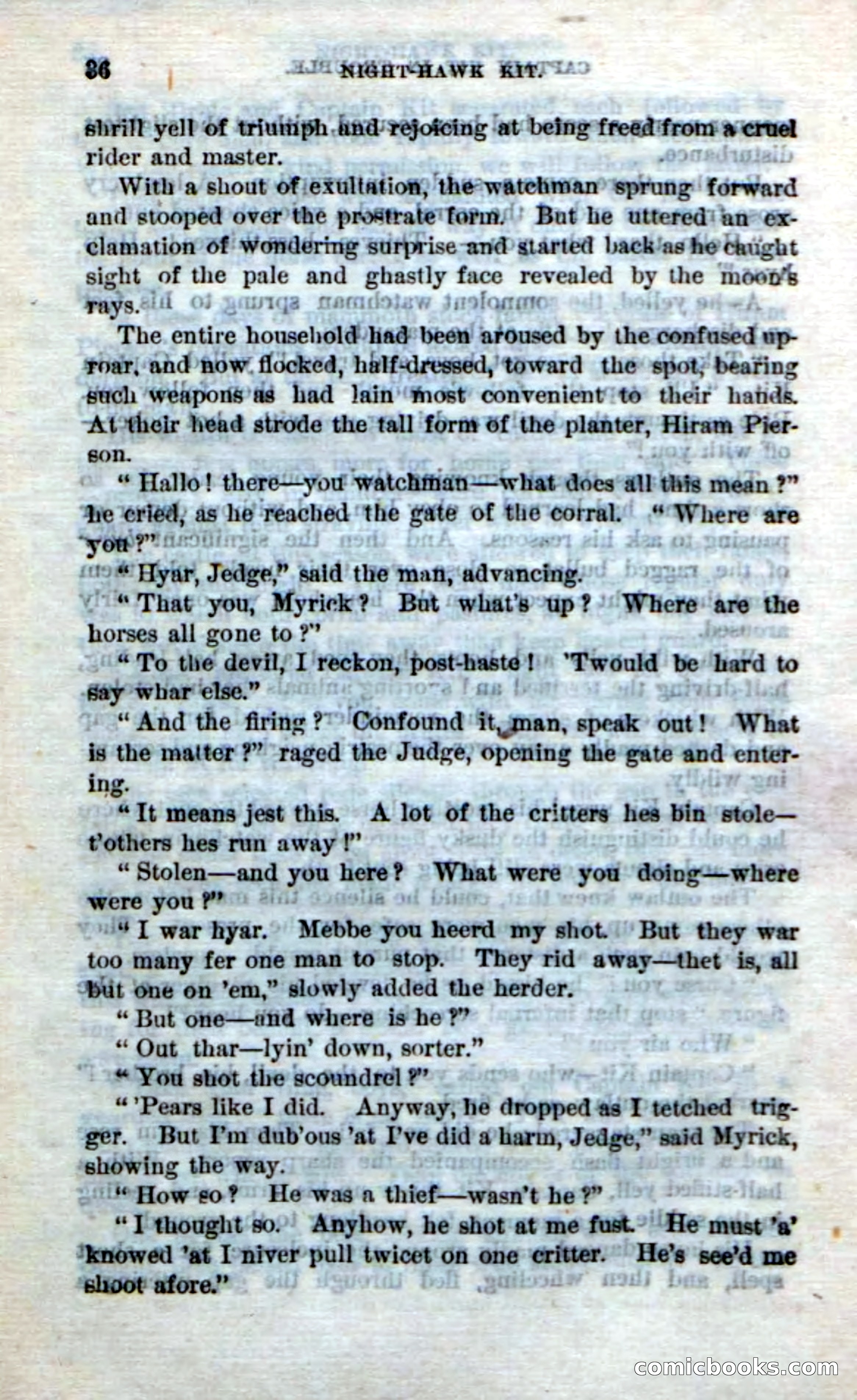 Beadle's Dime Novels No. 238: Night-Hawk Kit — page 34 of 100