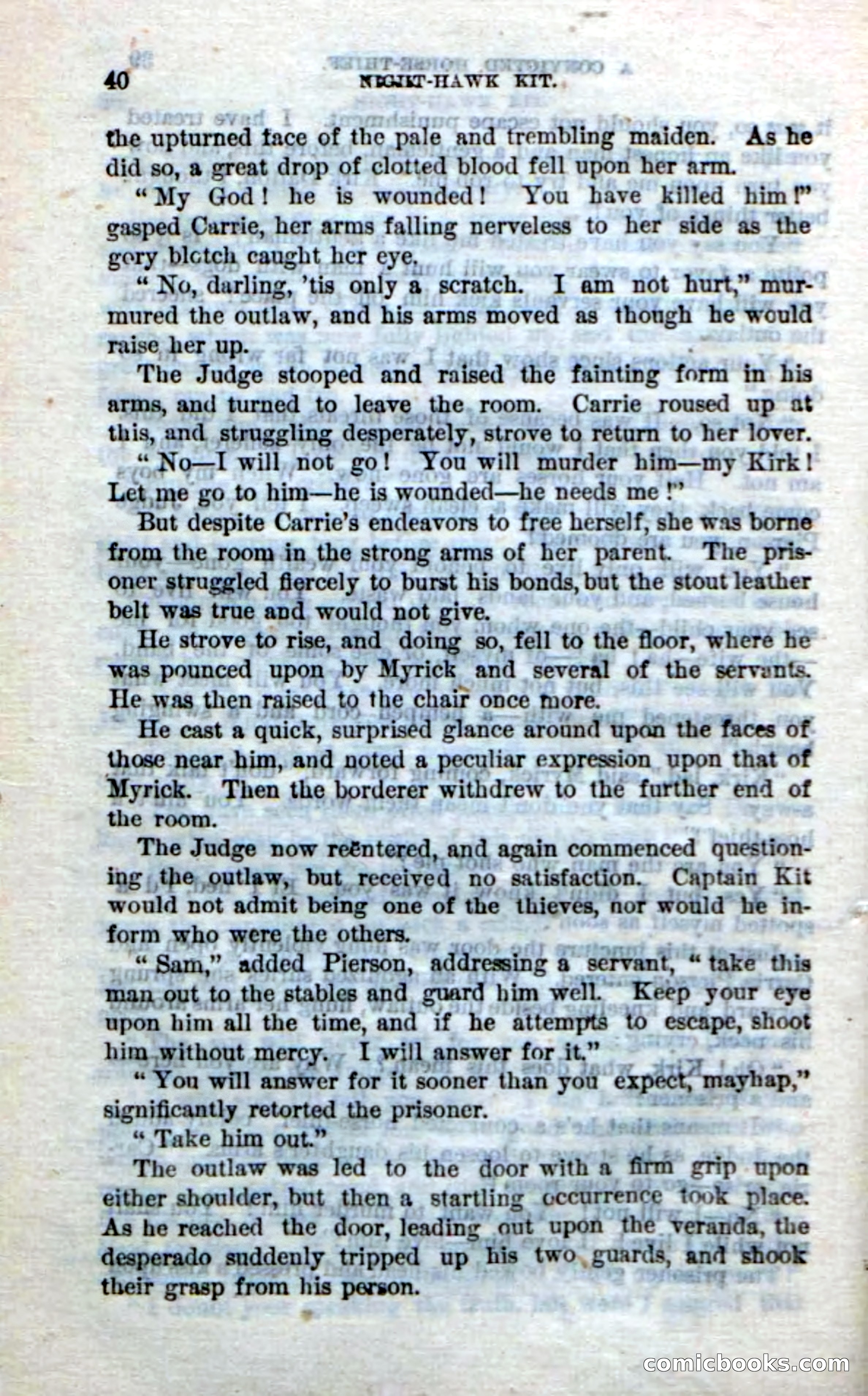 Beadle's Dime Novels No. 238: Night-Hawk Kit — page 38 of 100