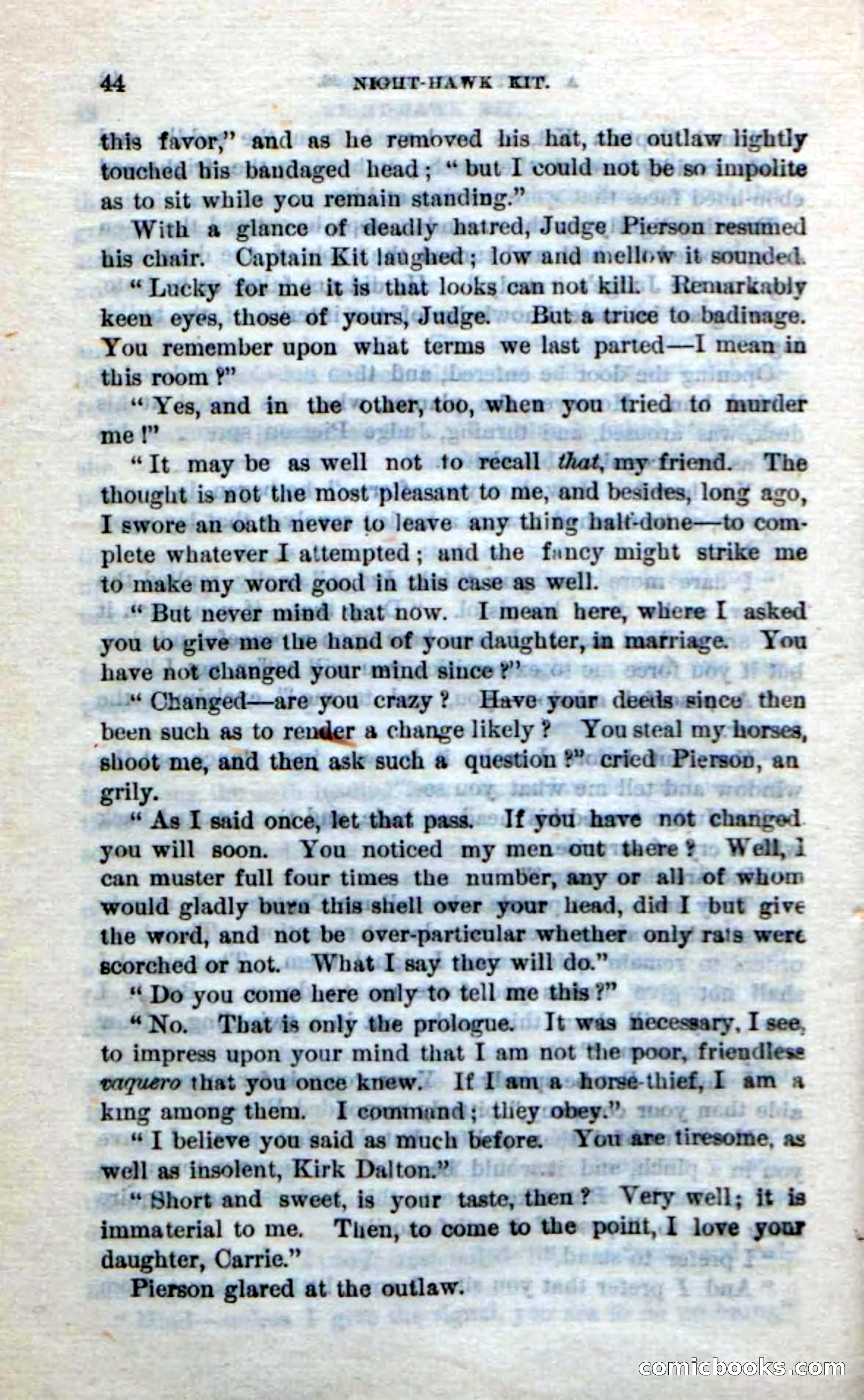 Beadle's Dime Novels No. 238: Night-Hawk Kit — page 42 of 100