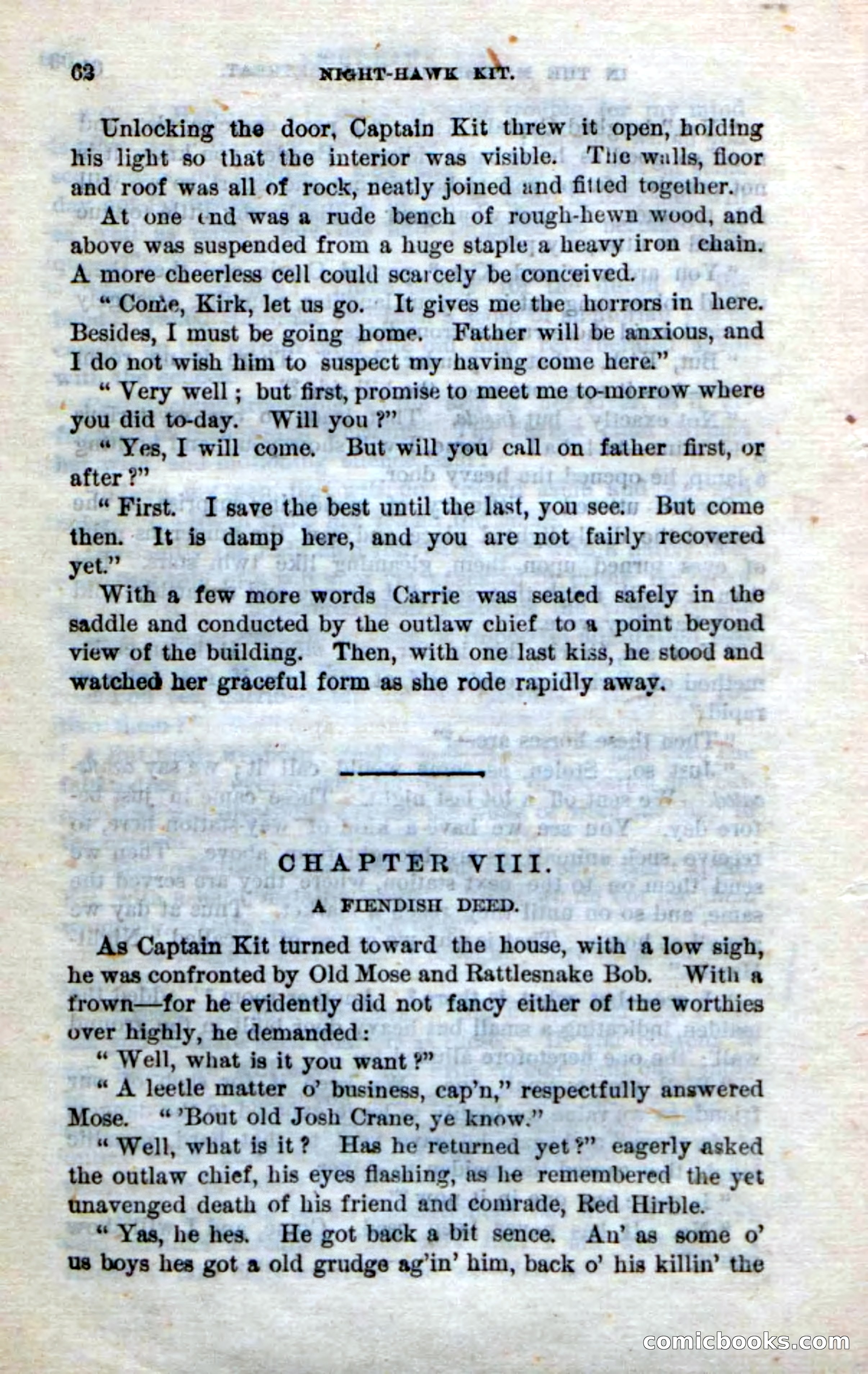 Beadle's Dime Novels No. 238: Night-Hawk Kit — page 60 of 100