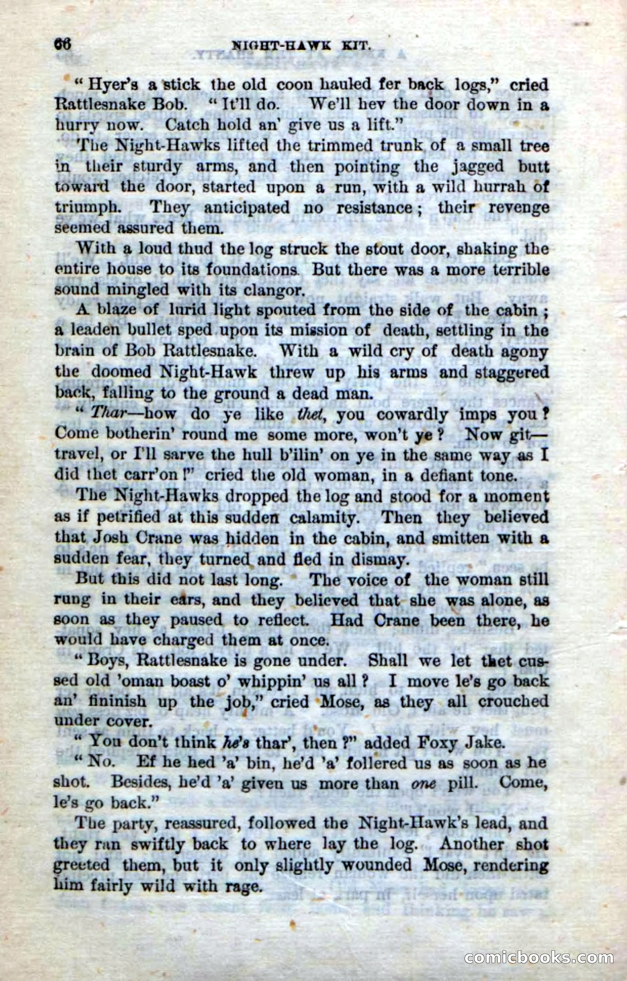 Beadle's Dime Novels No. 238: Night-Hawk Kit — page 64 of 100