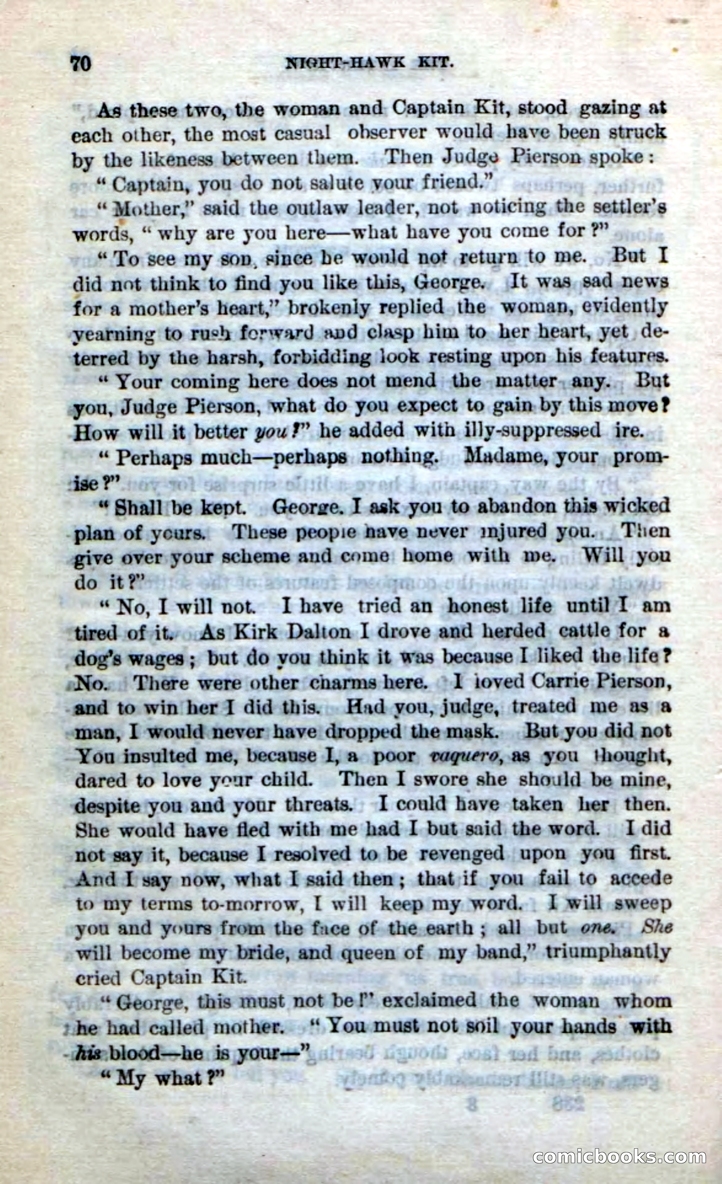 Beadle's Dime Novels No. 238: Night-Hawk Kit — page 68 of 100
