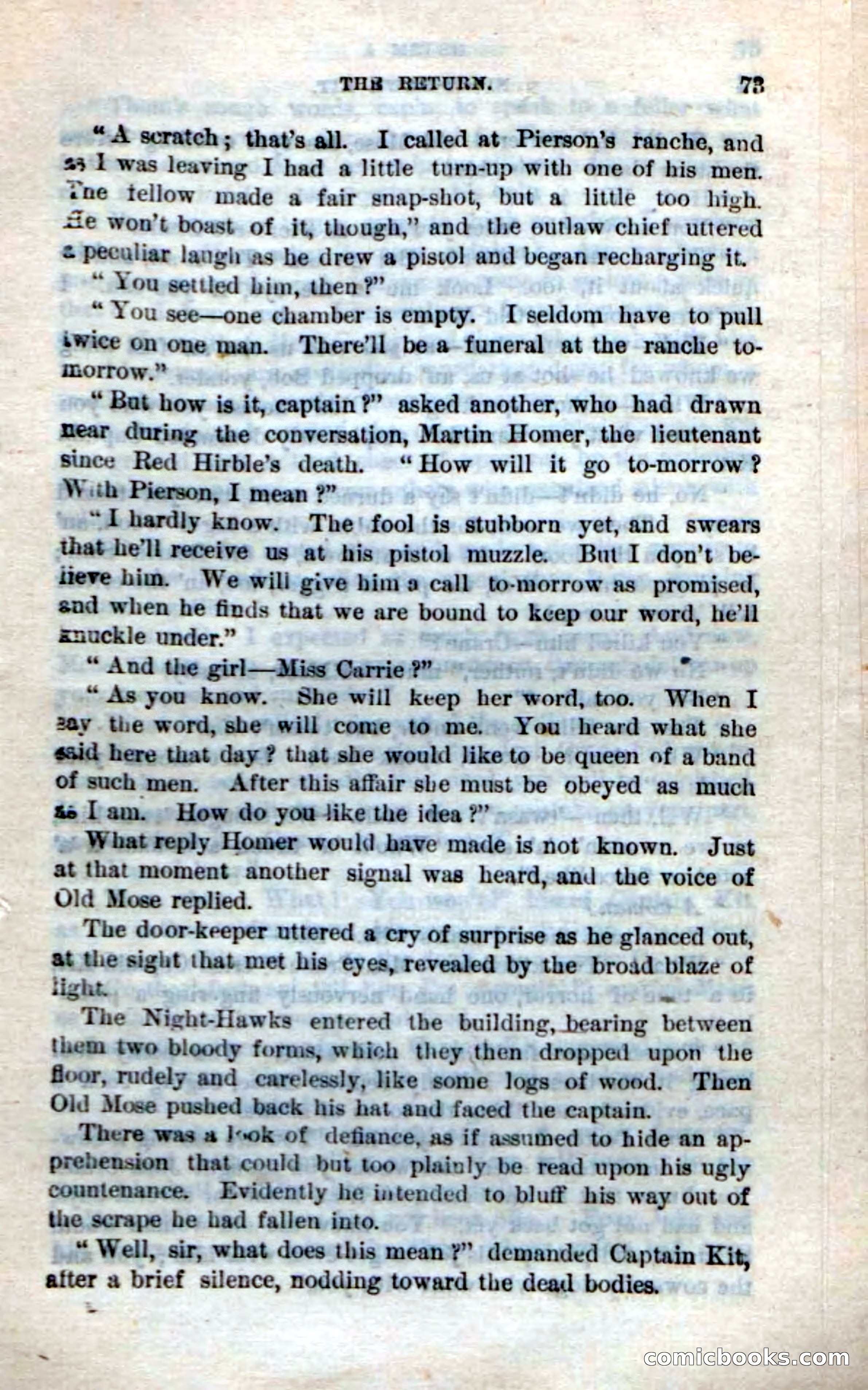 Beadle's Dime Novels No. 238: Night-Hawk Kit — page 71 of 100