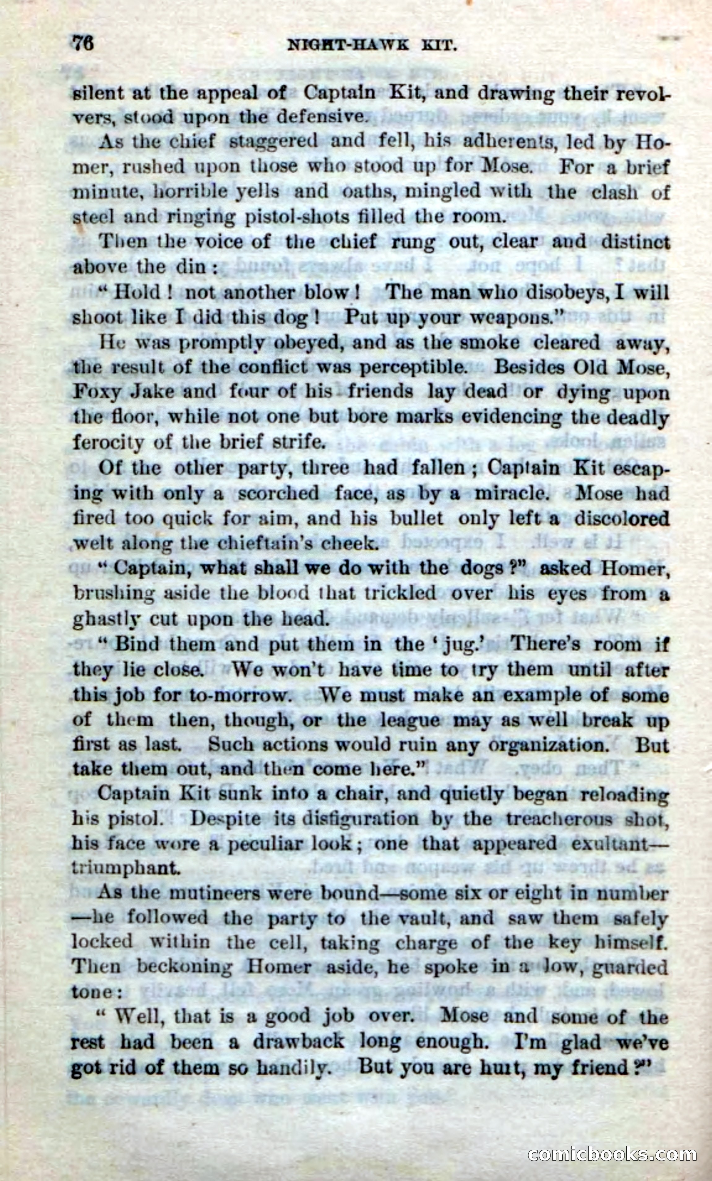 Beadle's Dime Novels No. 238: Night-Hawk Kit — page 74 of 100