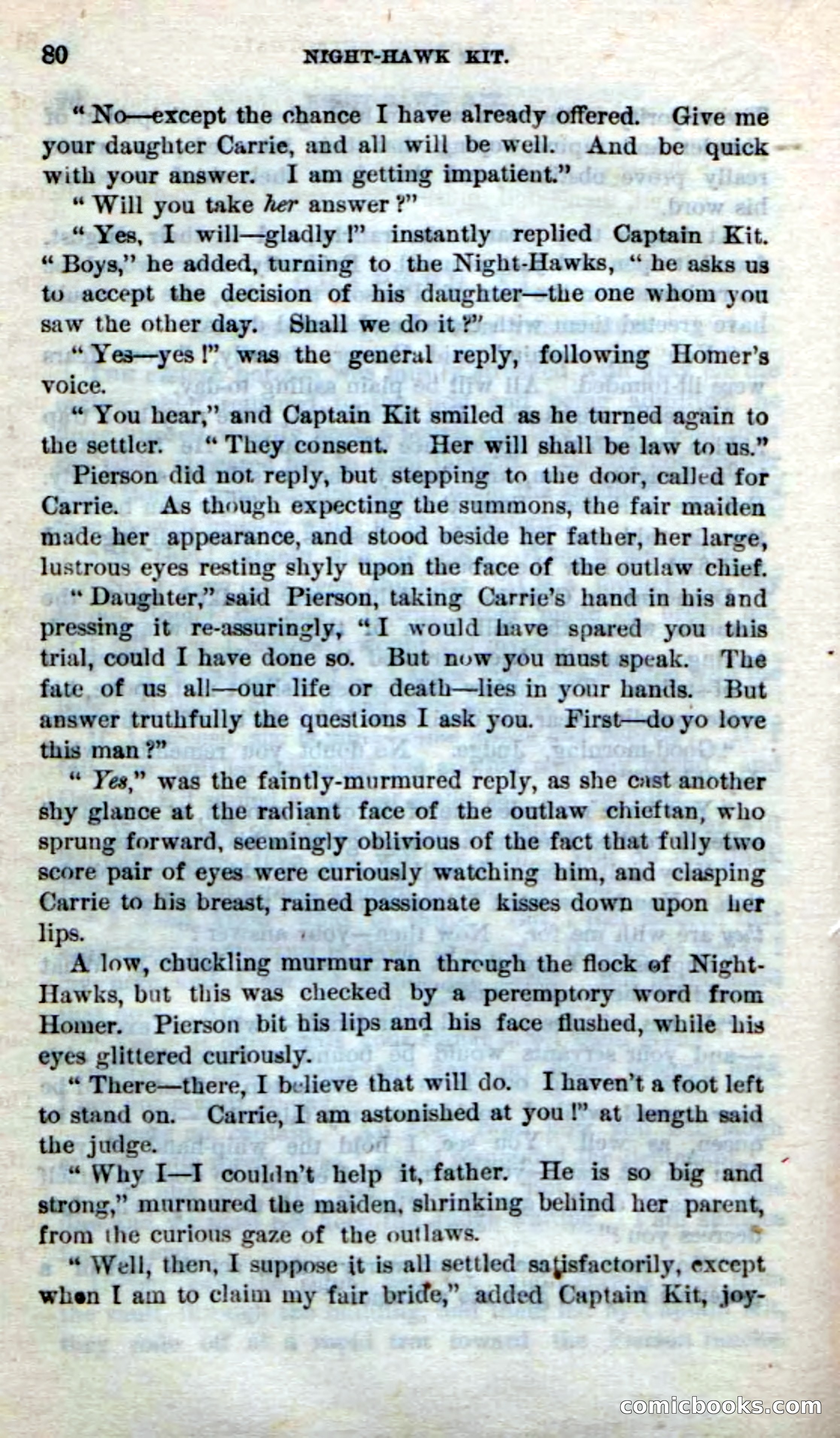 Beadle's Dime Novels No. 238: Night-Hawk Kit — page 78 of 100