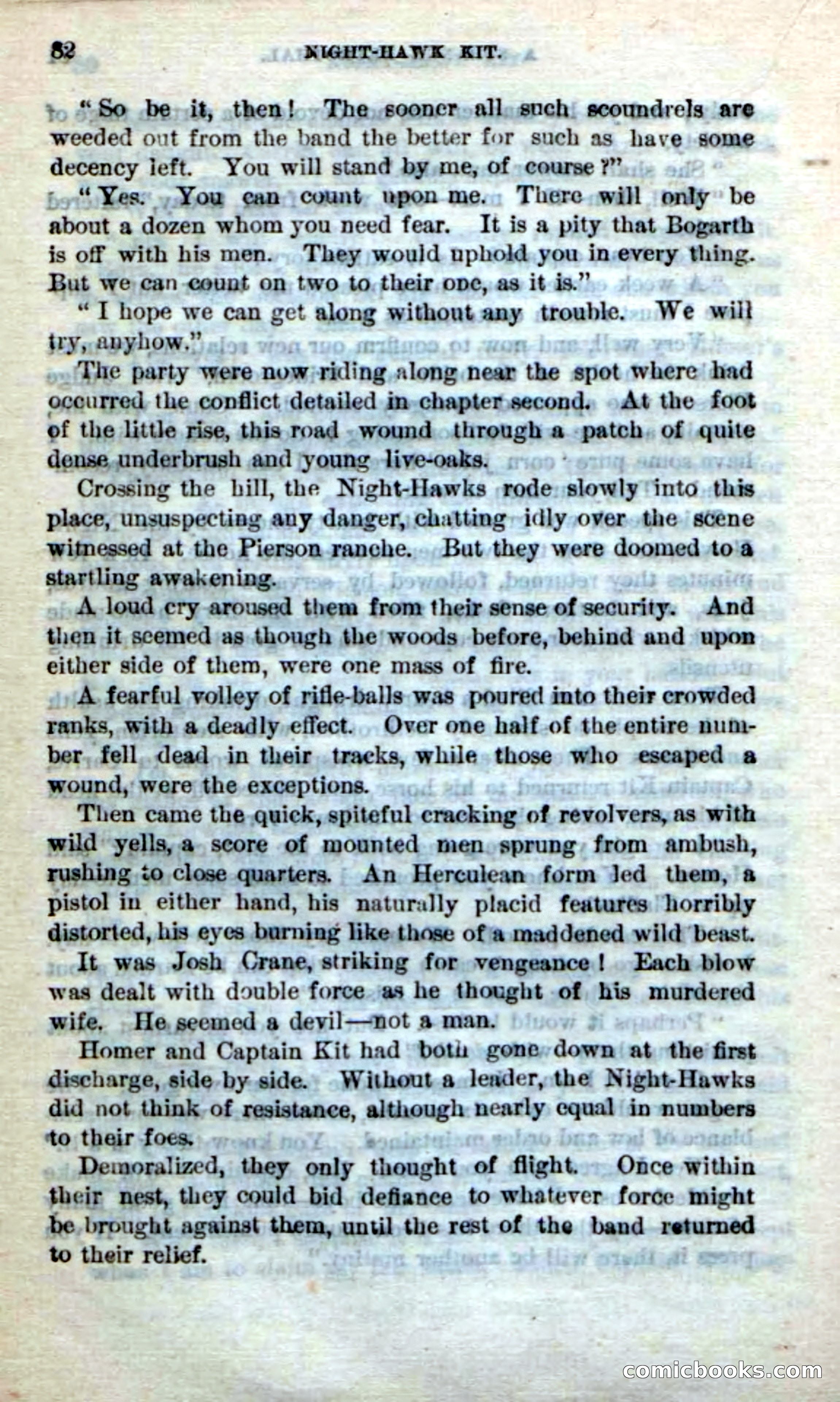 Beadle's Dime Novels No. 238: Night-Hawk Kit — page 80 of 100