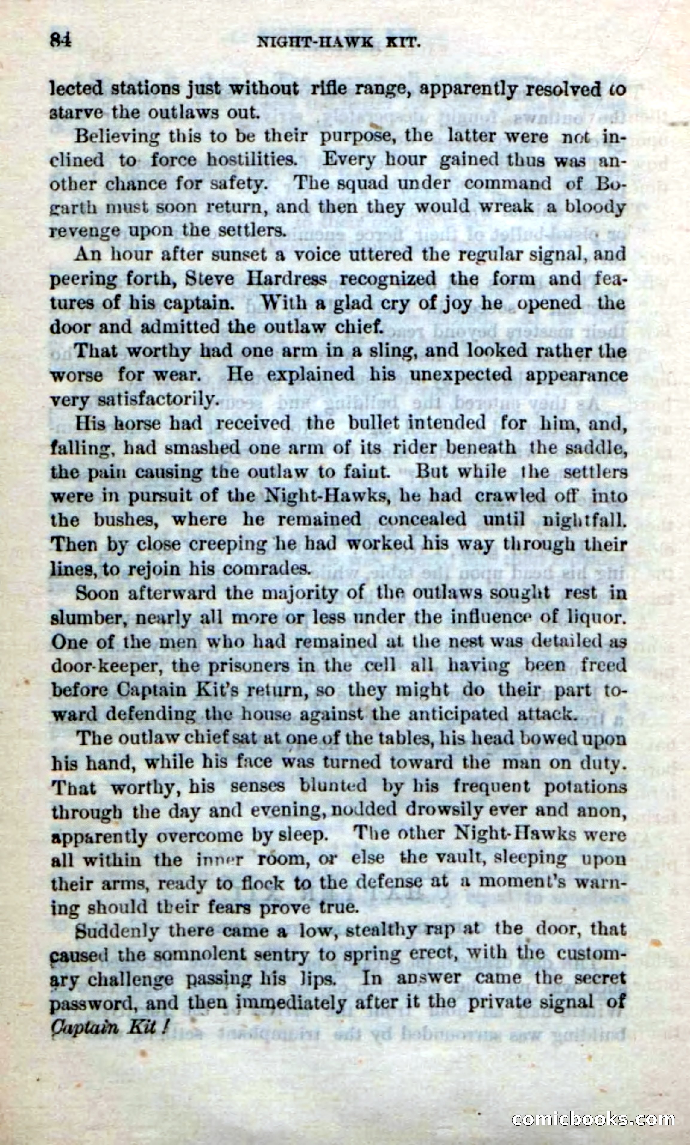 Beadle's Dime Novels No. 238: Night-Hawk Kit — page 82 of 100