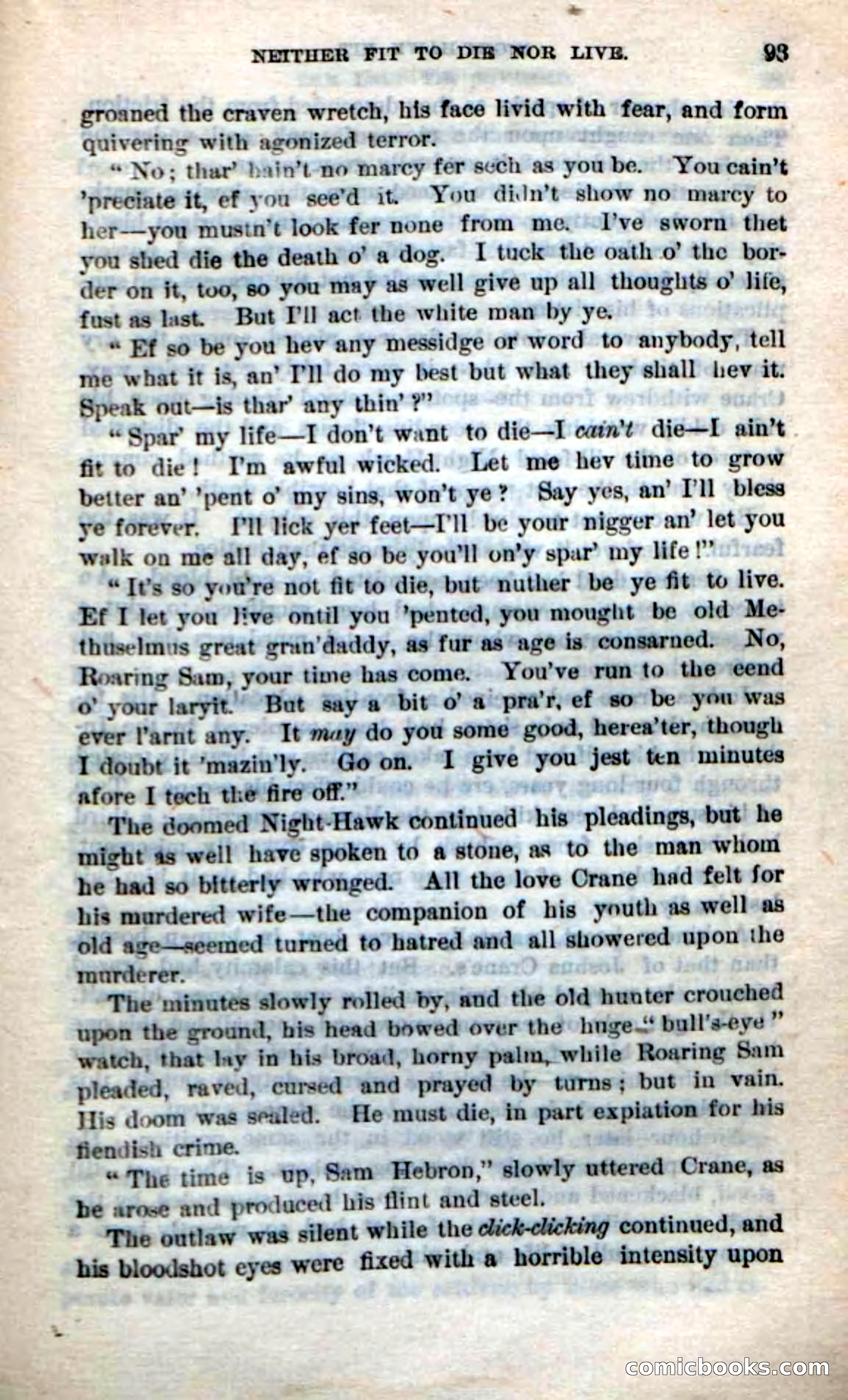 Beadle's Dime Novels No. 238: Night-Hawk Kit — page 91 of 100