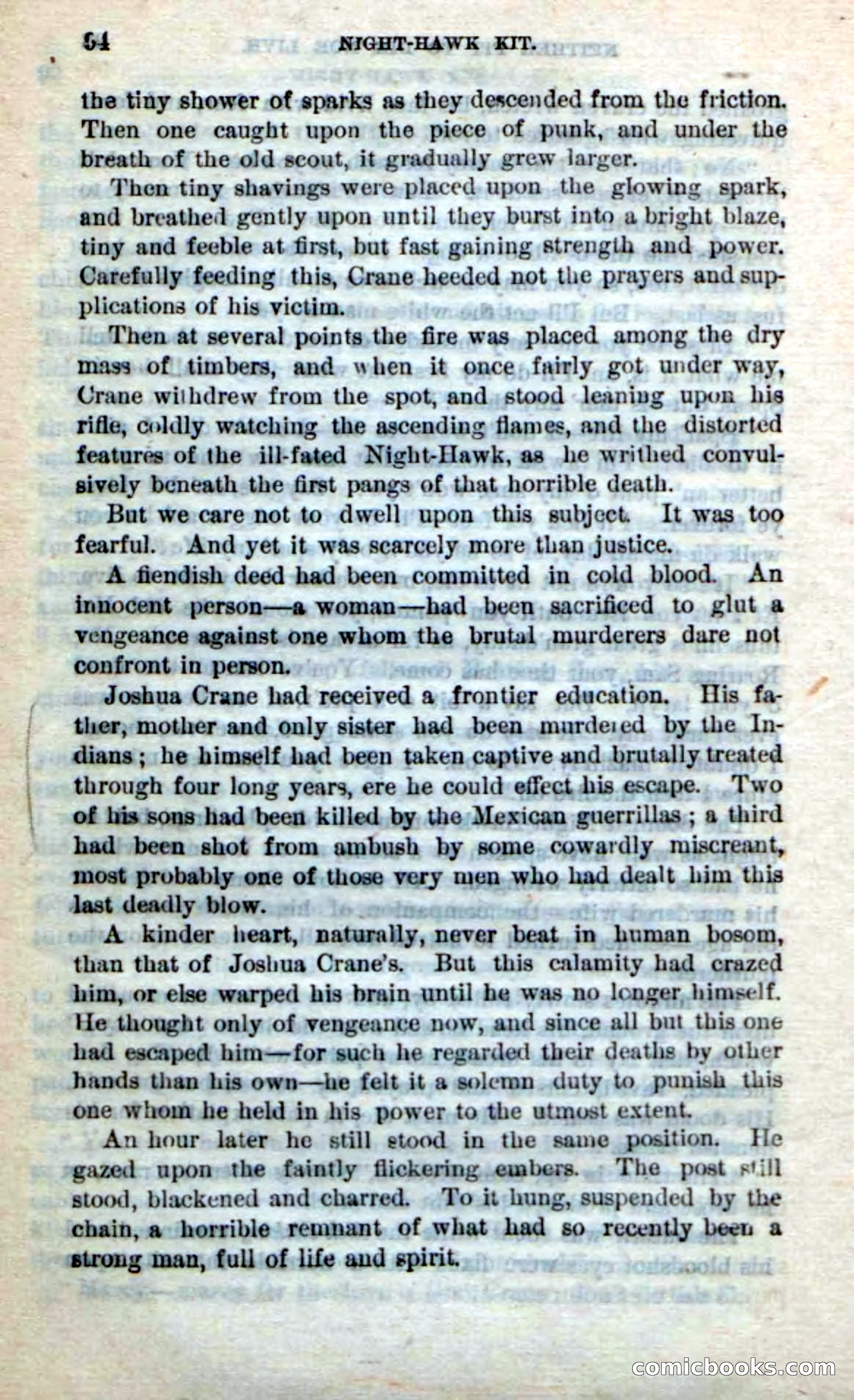 Beadle's Dime Novels No. 238: Night-Hawk Kit — page 92 of 100