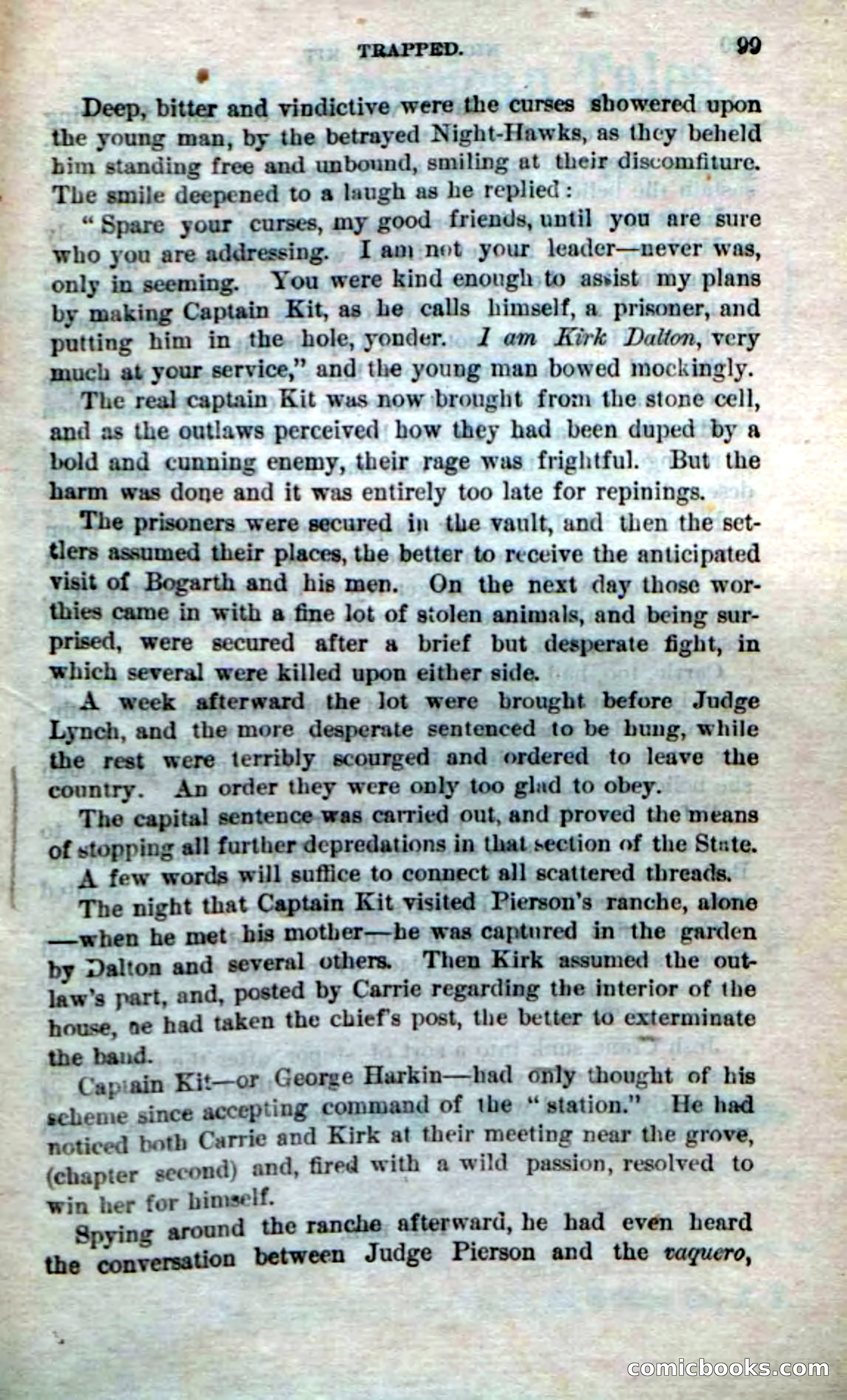 Beadle's Dime Novels No. 238: Night-Hawk Kit — page 97 of 100
