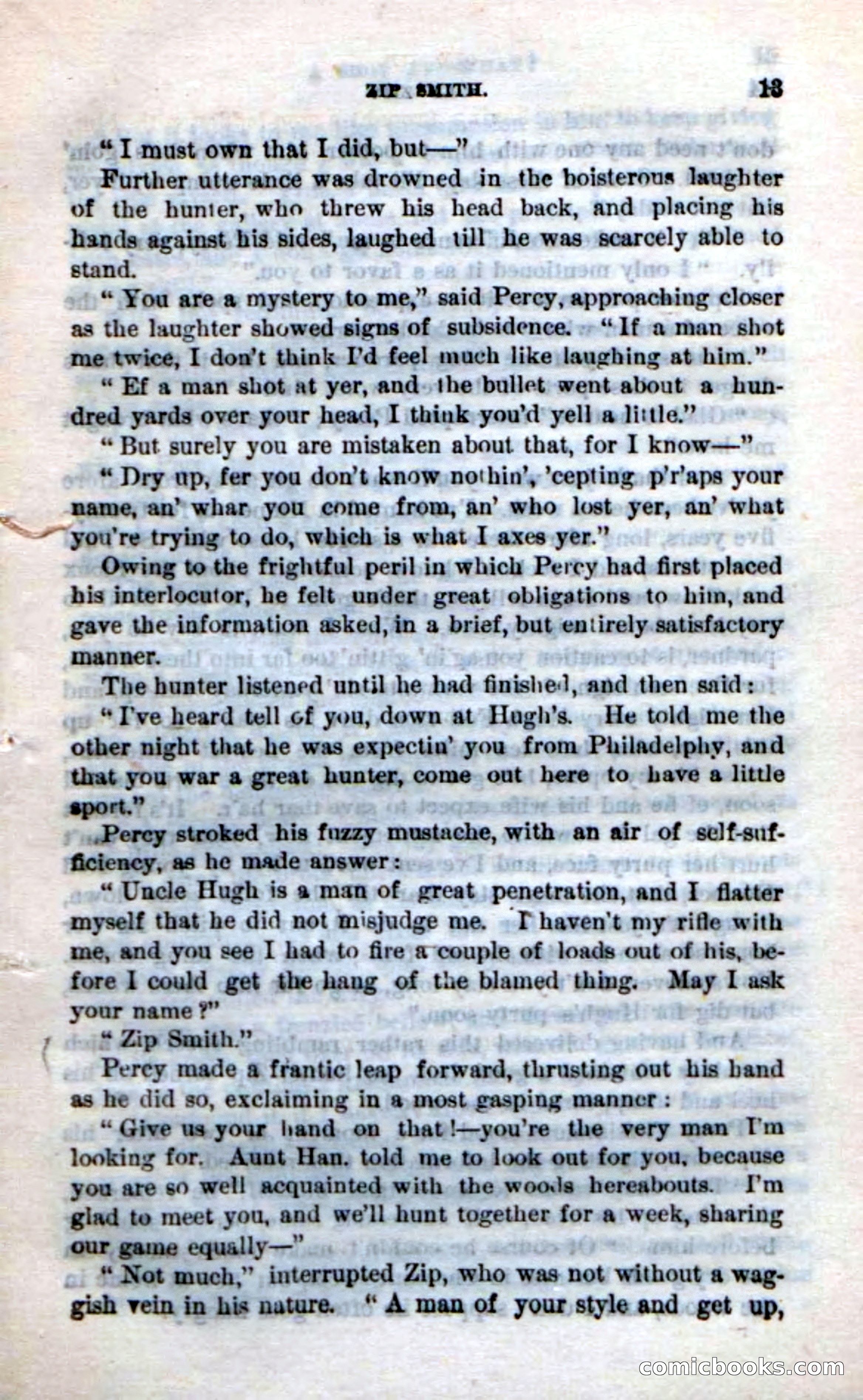 Beadle's Dime Novels No. 239: Old Zip — page 9 of 100