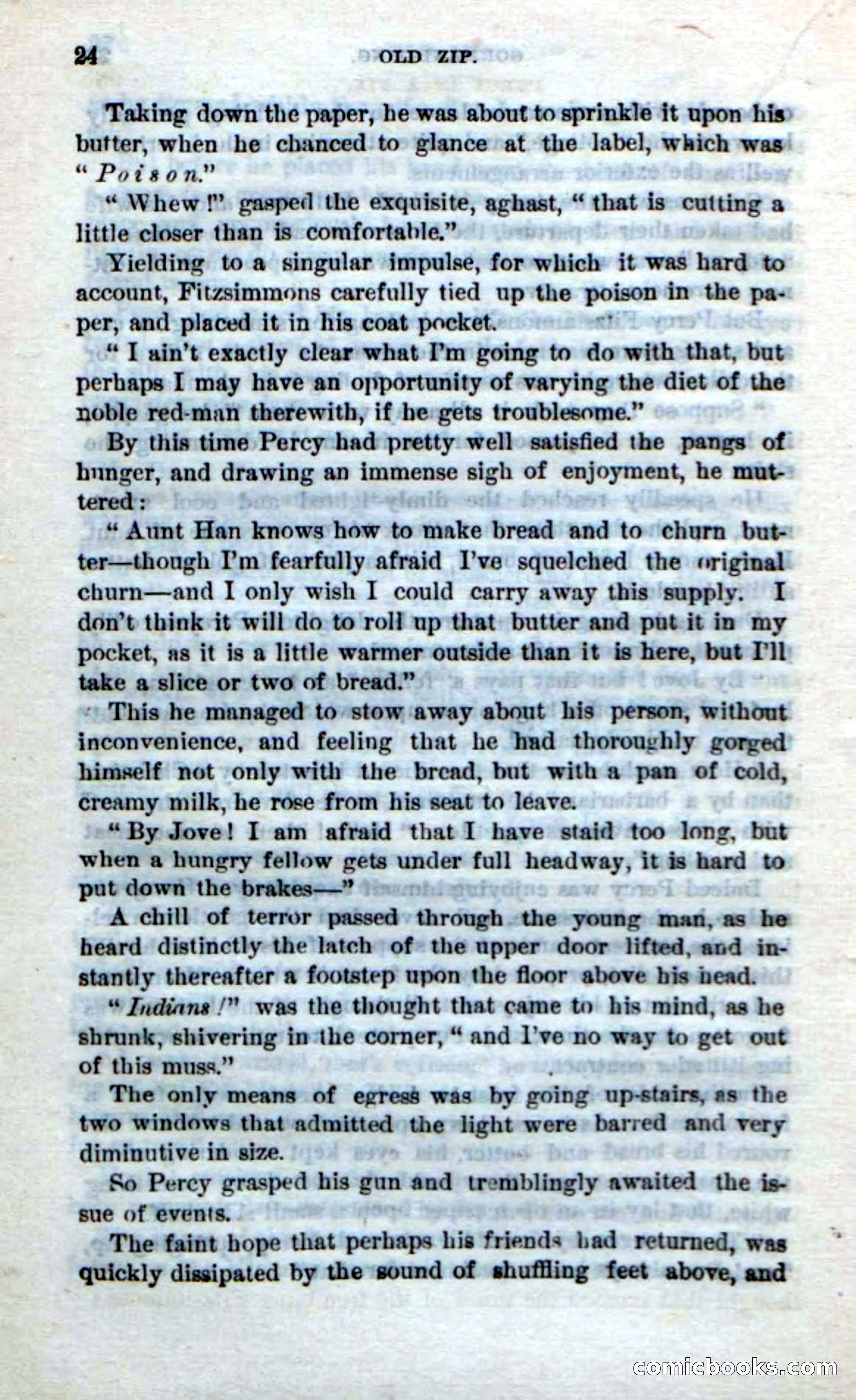 Beadle's Dime Novels No. 239: Old Zip — page 20 of 100