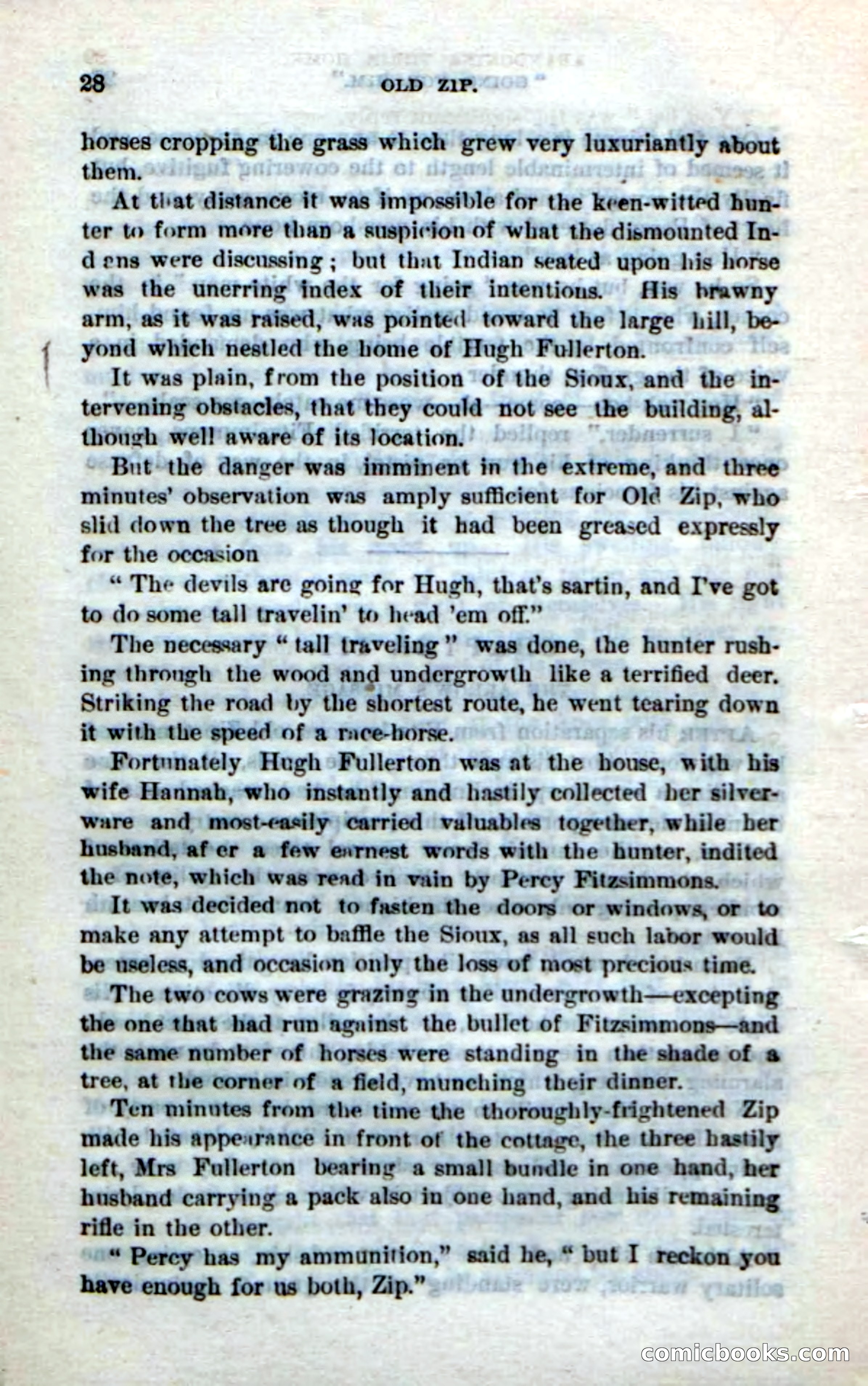 Beadle's Dime Novels No. 239: Old Zip — page 24 of 100