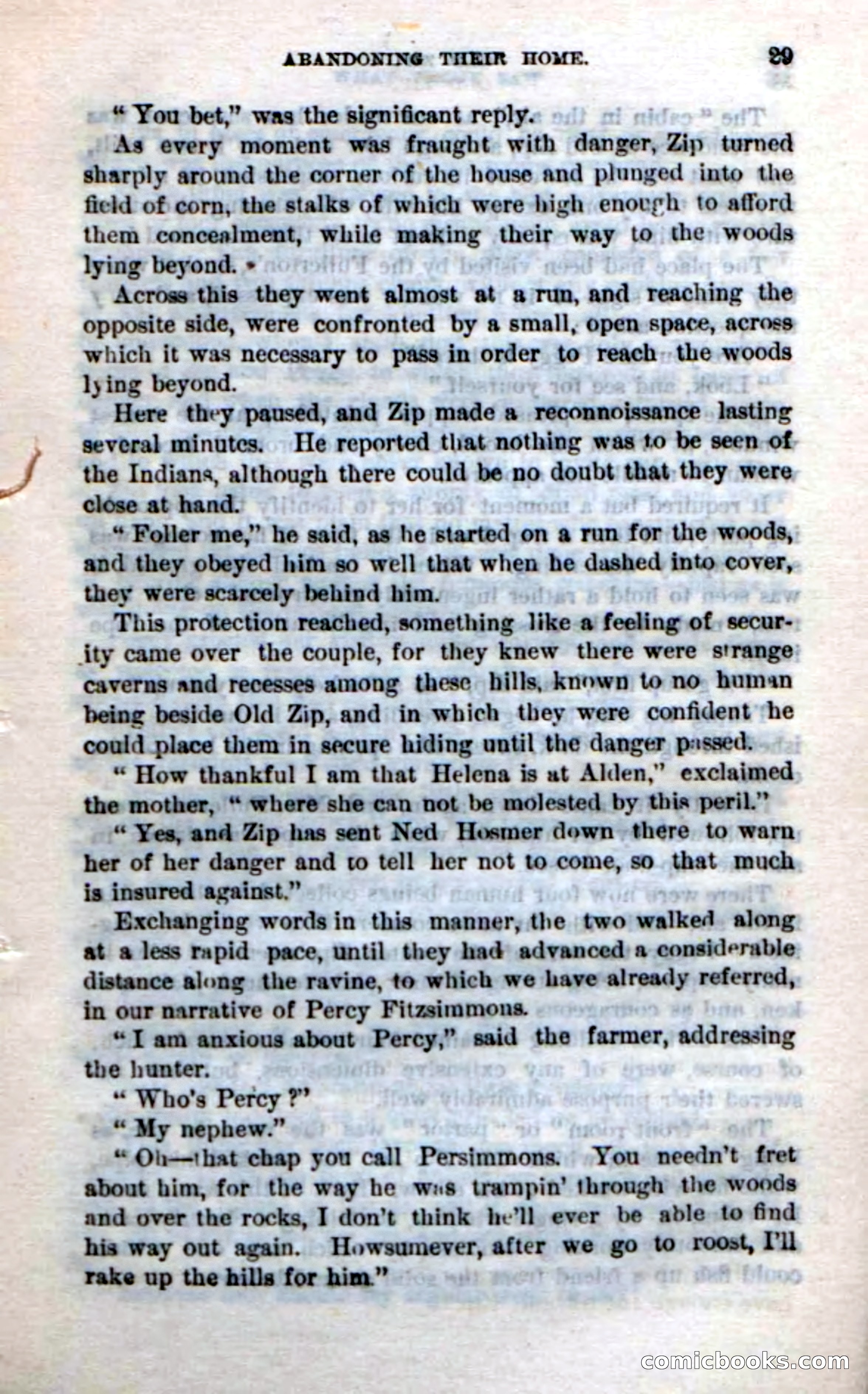 Beadle's Dime Novels No. 239: Old Zip — page 25 of 100