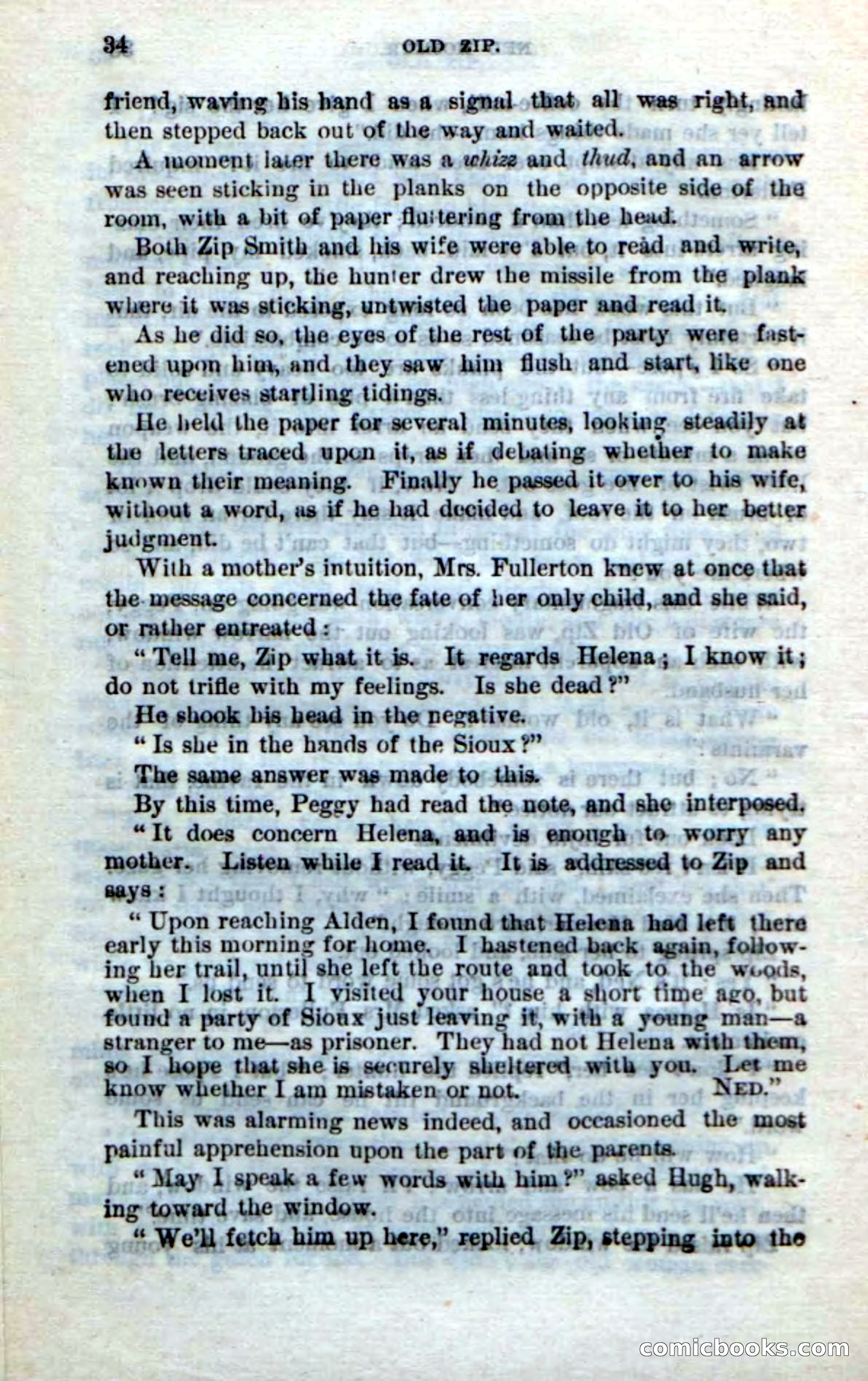 Beadle's Dime Novels No. 239: Old Zip — page 30 of 100