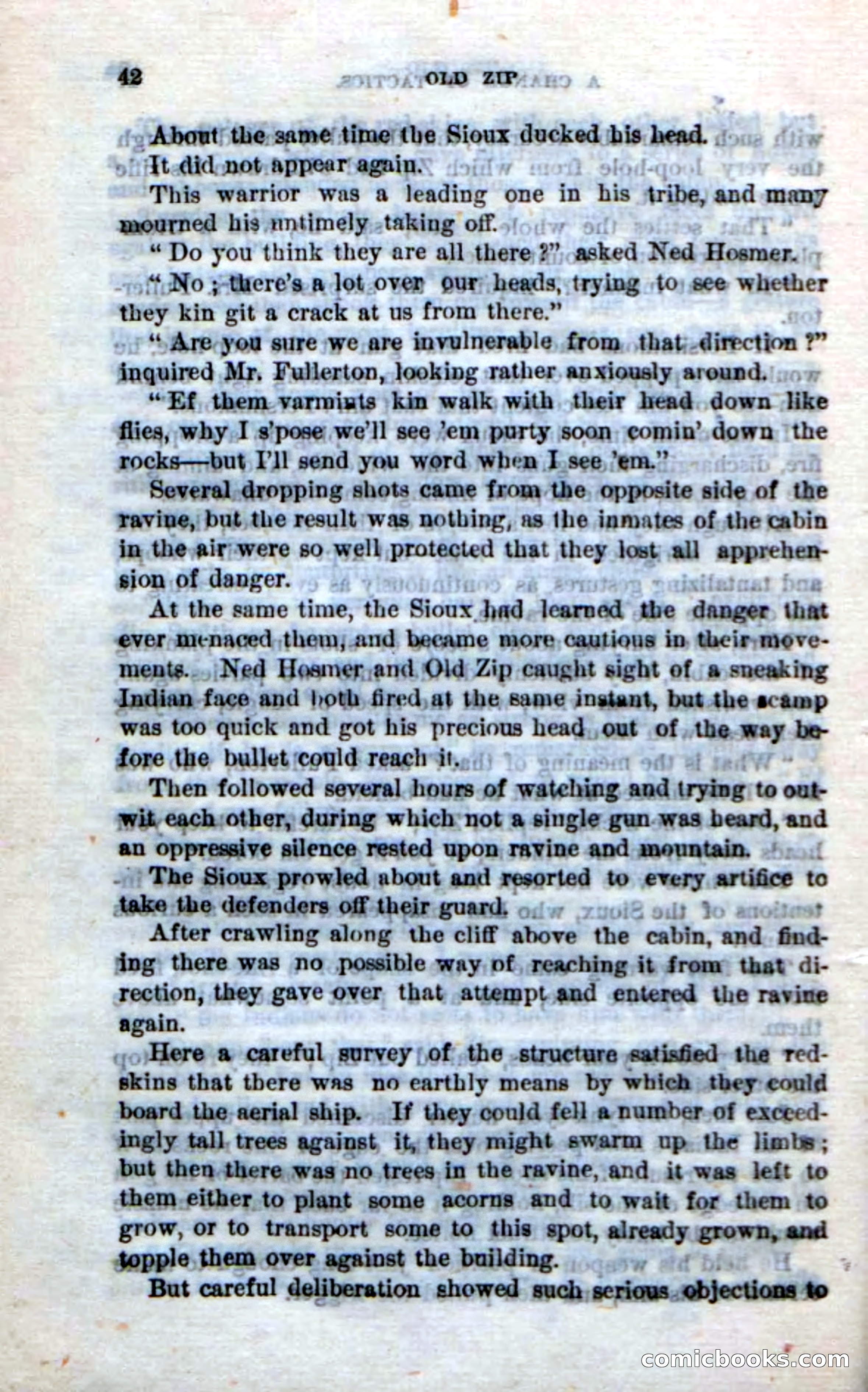 Beadle's Dime Novels No. 239: Old Zip — page 38 of 100