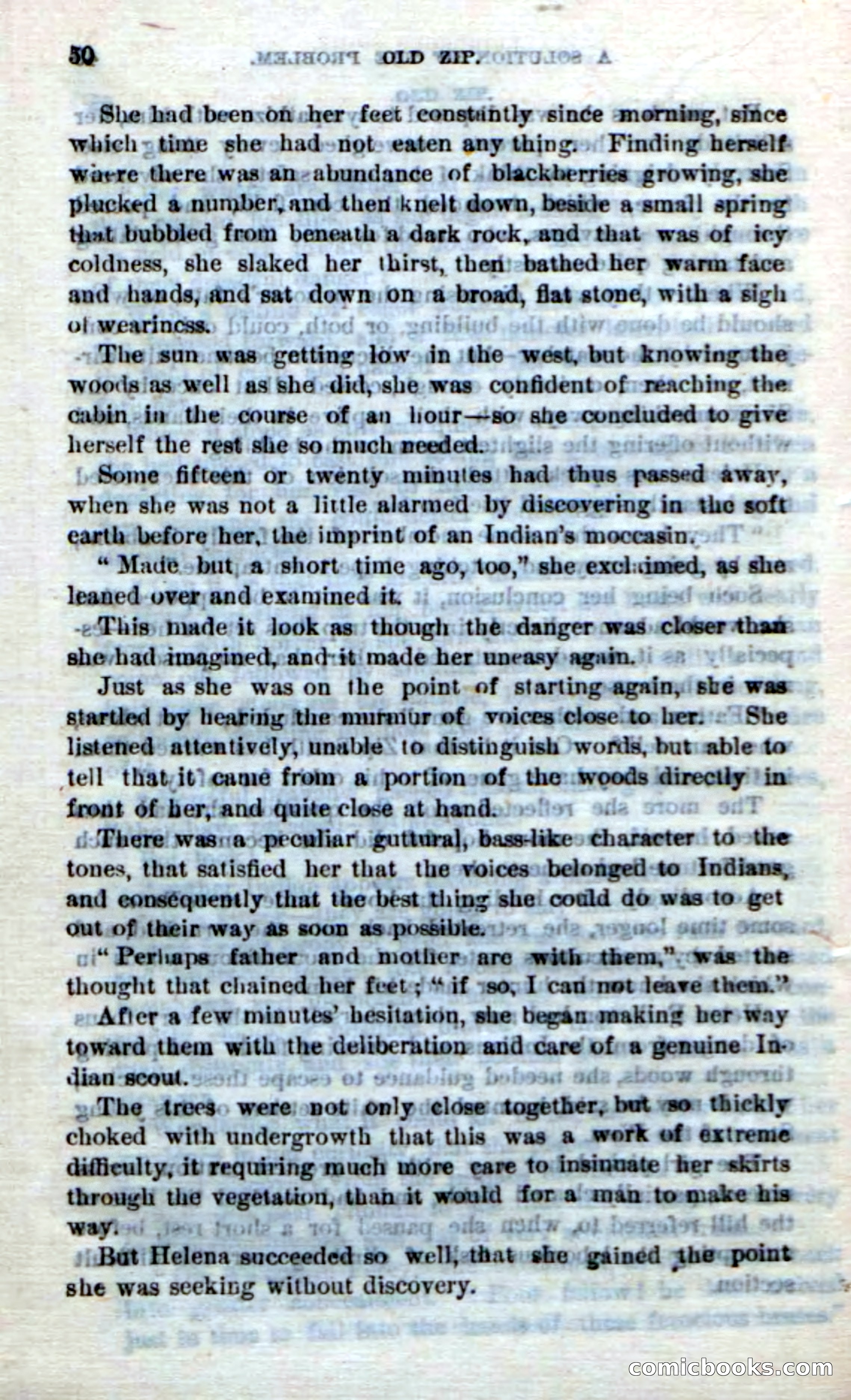 Beadle's Dime Novels No. 239: Old Zip — page 46 of 100
