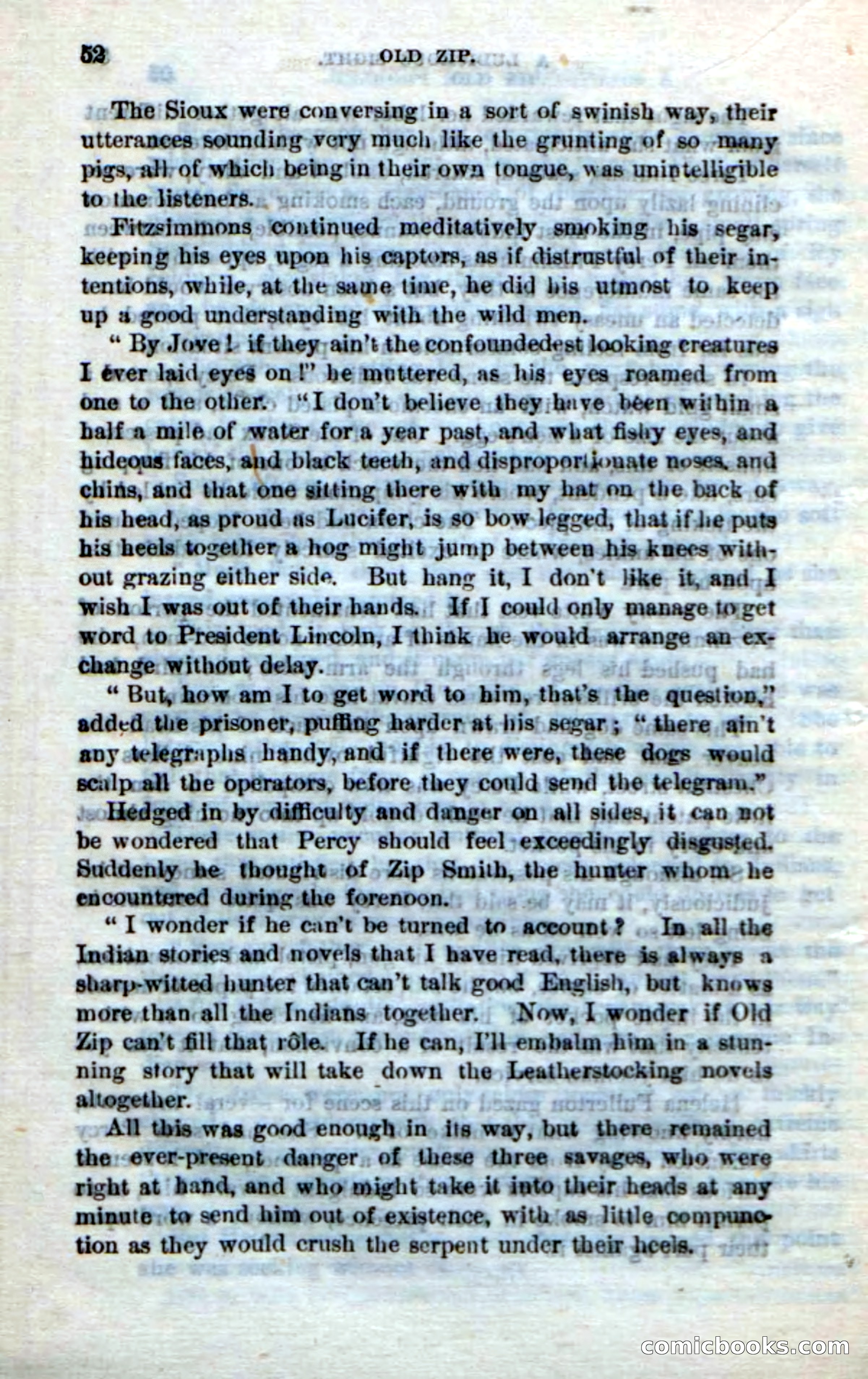 Beadle's Dime Novels No. 239: Old Zip — page 48 of 100