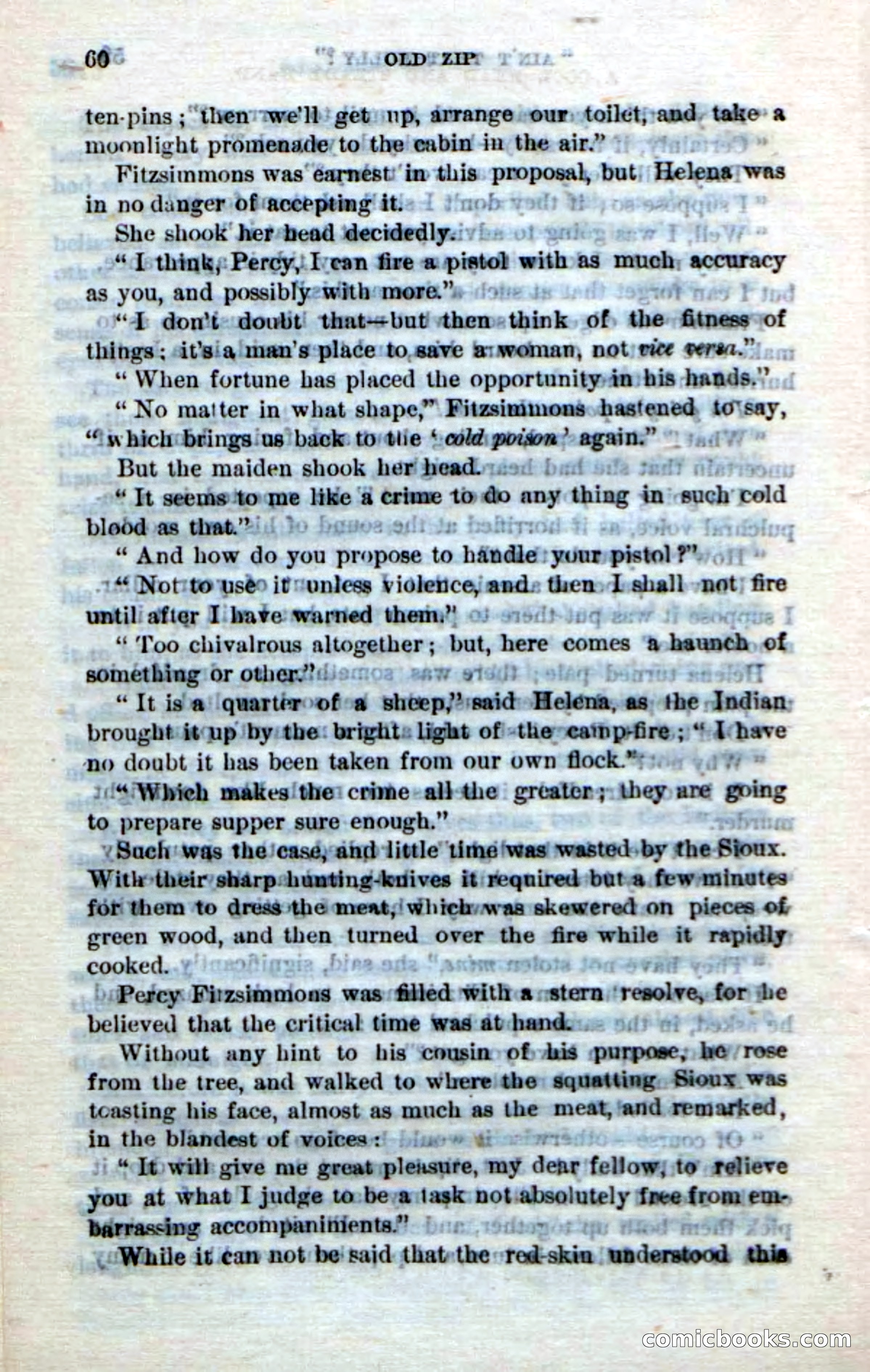 Beadle's Dime Novels No. 239: Old Zip — page 56 of 100