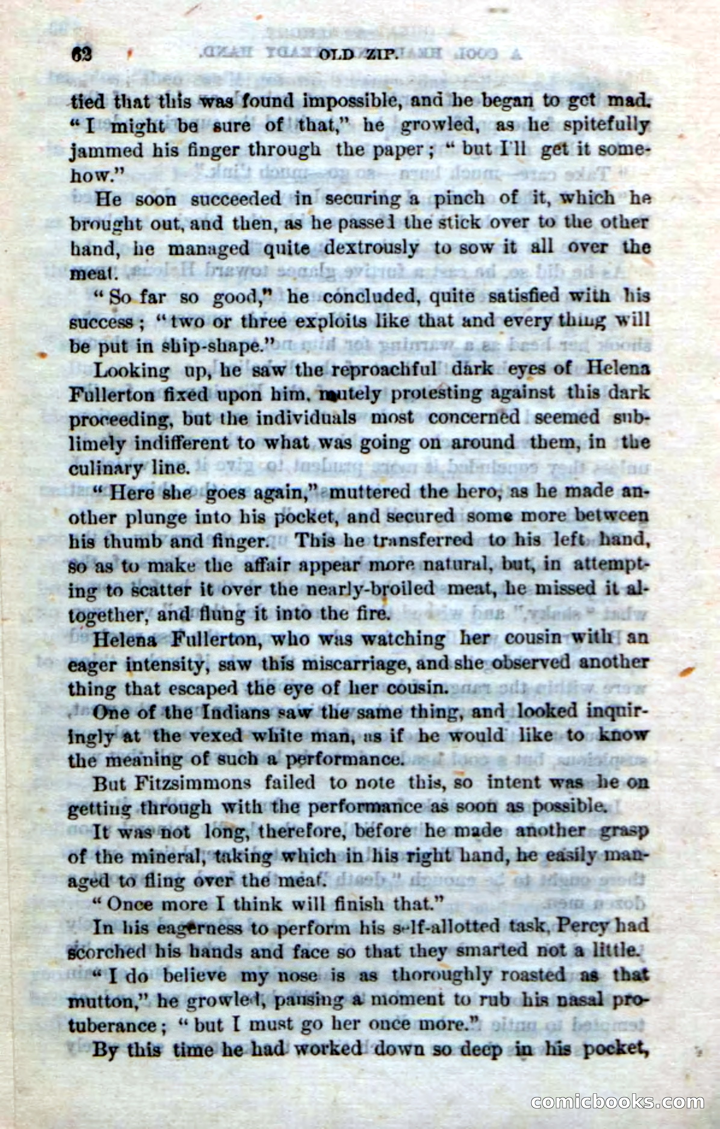 Beadle's Dime Novels No. 239: Old Zip — page 58 of 100